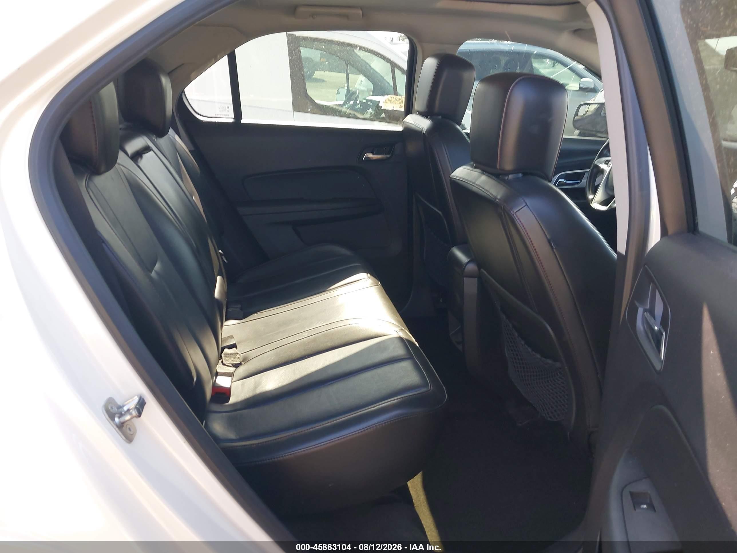 2012 Chevrolet Equinox Ltz White vin: 2GNALFEK8C1300944