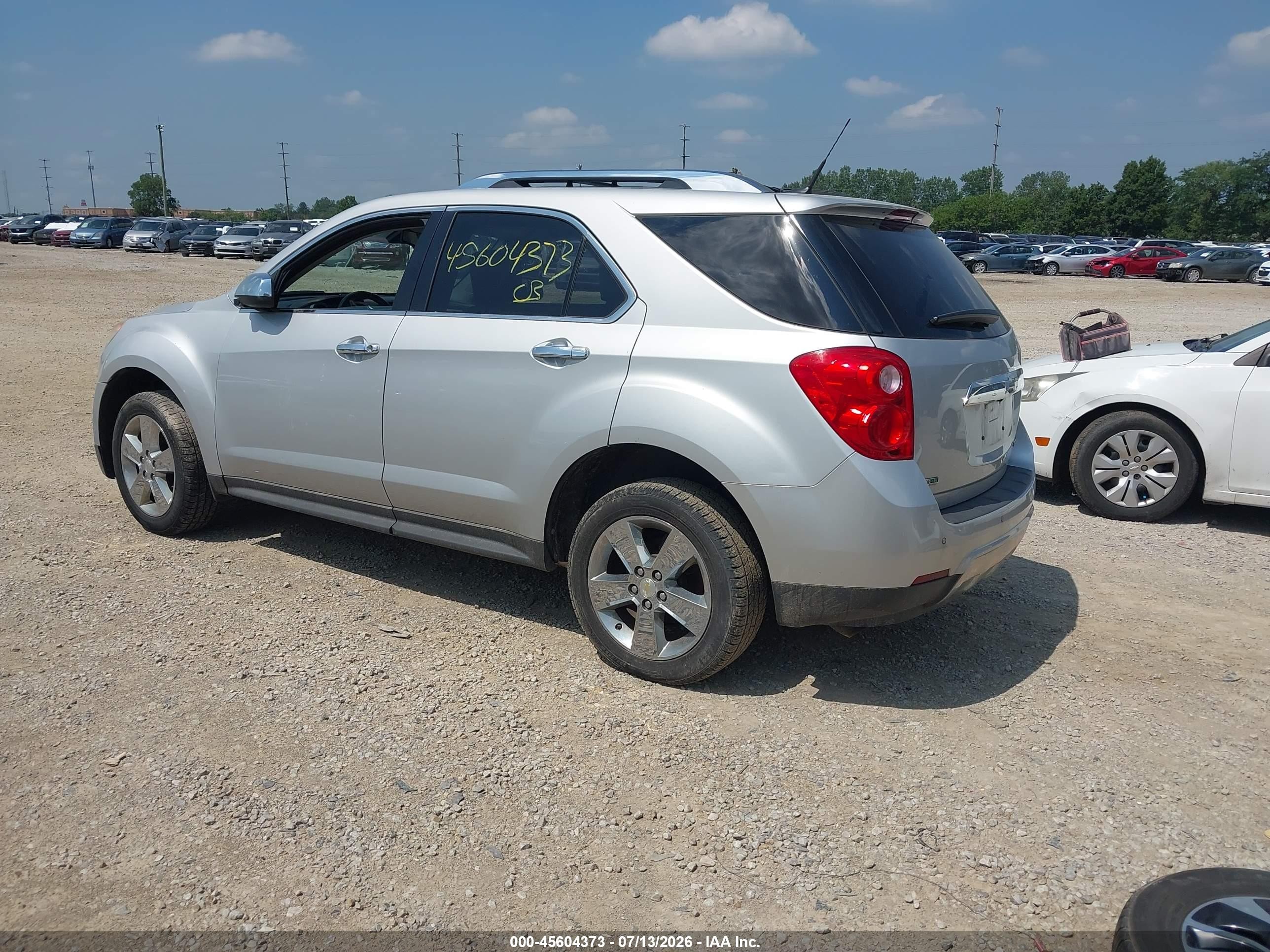 2012 Chevrolet Equinox Ltz Green vin: 2GNALFEK8C6196281