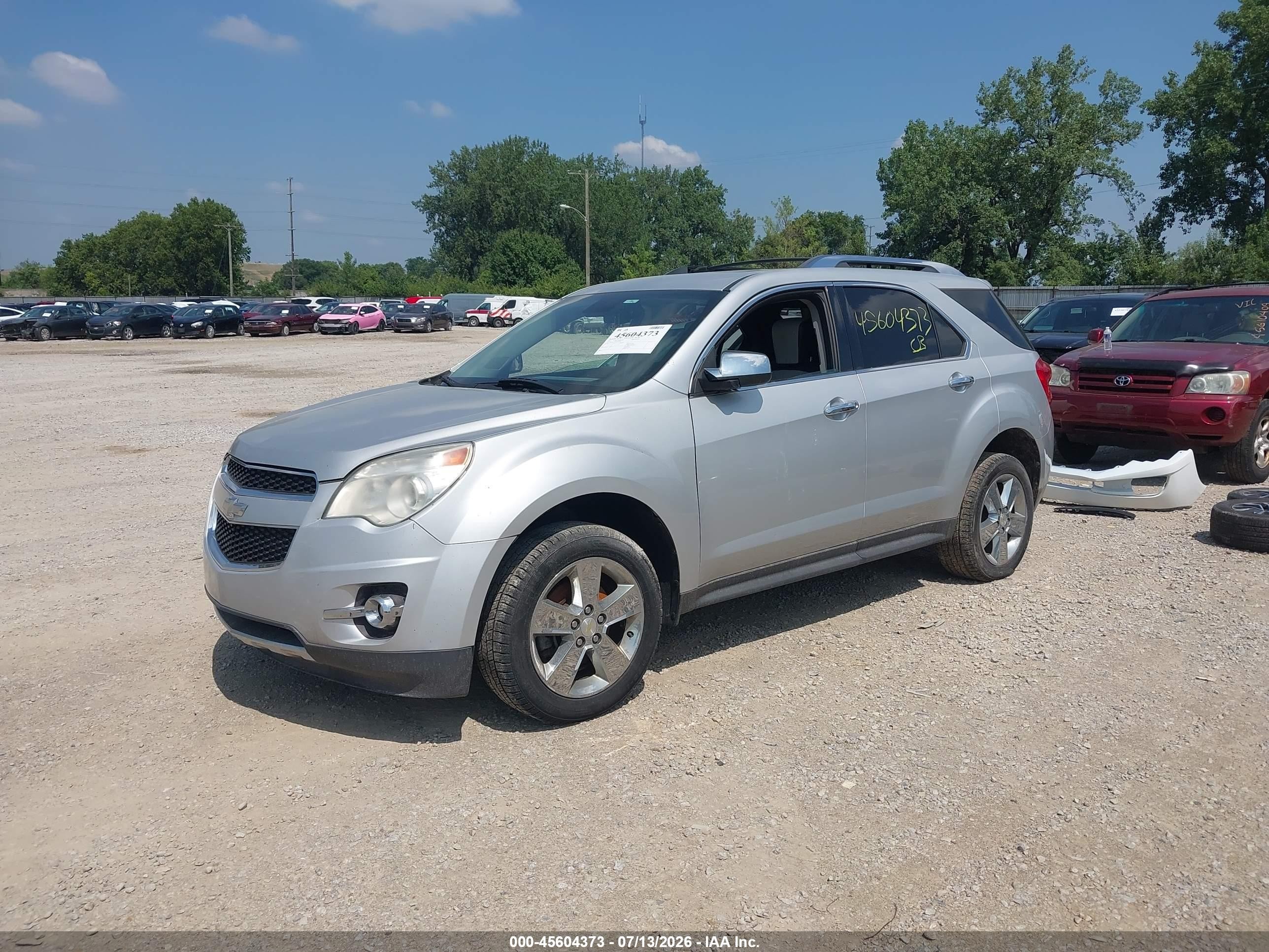 2012 Chevrolet Equinox Ltz Green vin: 2GNALFEK8C6196281