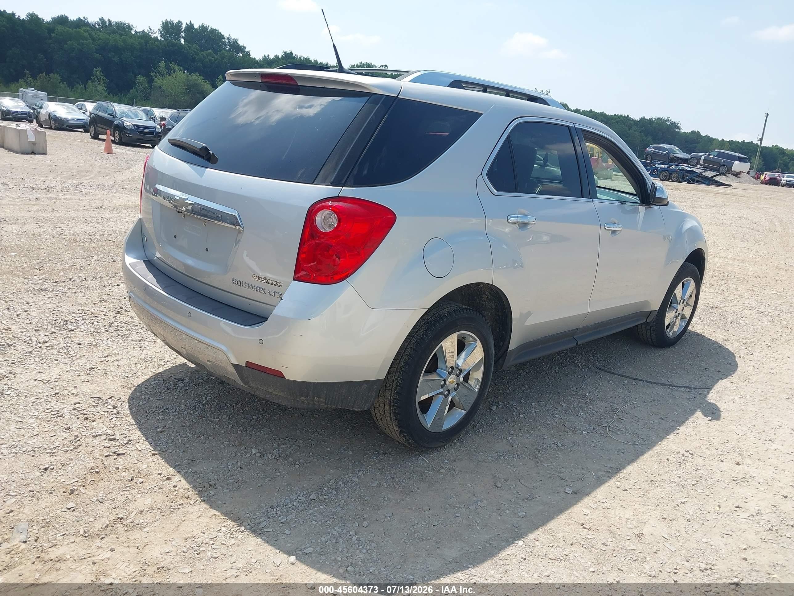 2012 Chevrolet Equinox Ltz Green vin: 2GNALFEK8C6196281