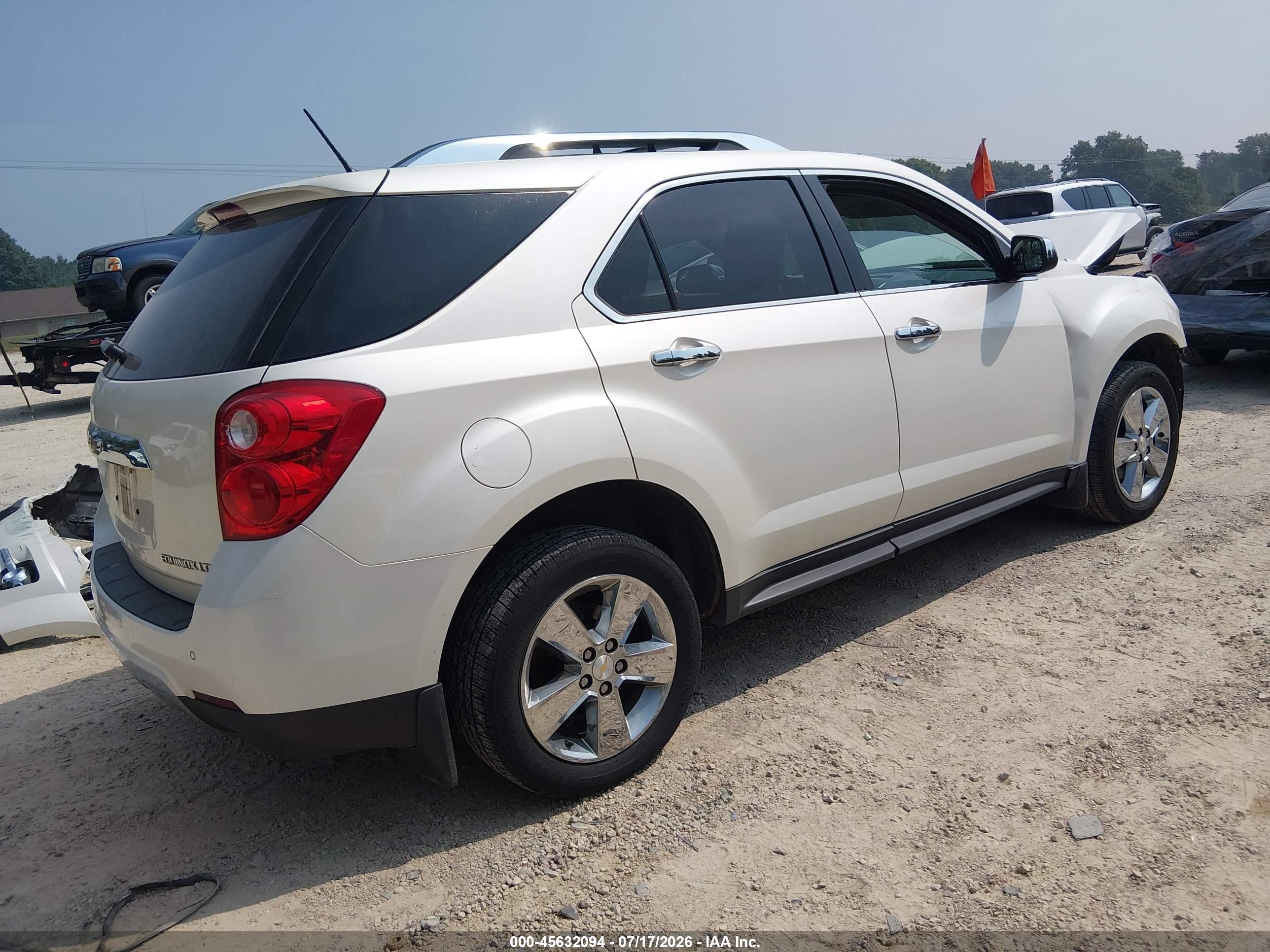 2013 Chevrolet Equinox Ltz Silver vin: 2GNALFEK8D1125614