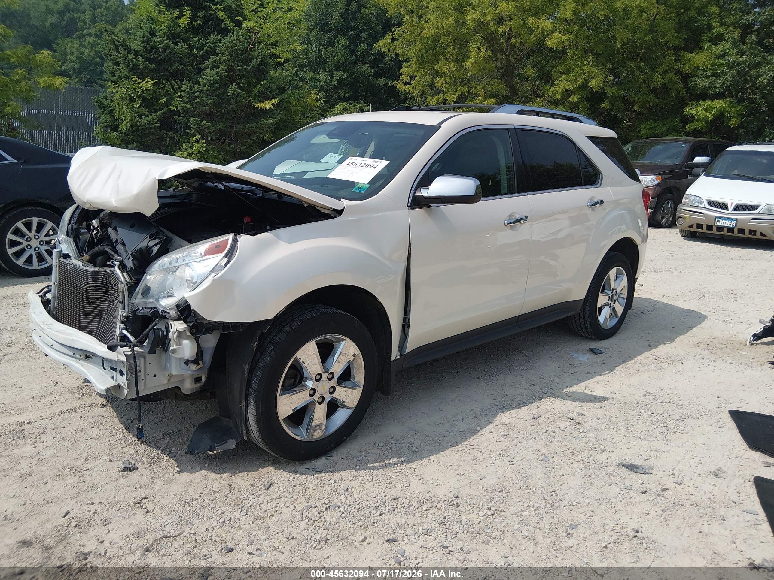 2013 Chevrolet Equinox Ltz Silver vin: 2GNALFEK8D1125614