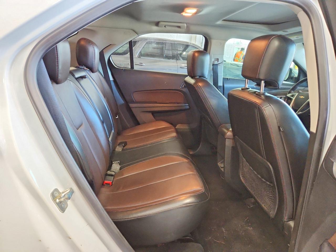 2013 Chevrolet Equinox Ltz White vin: 2GNALFEK8D1128951