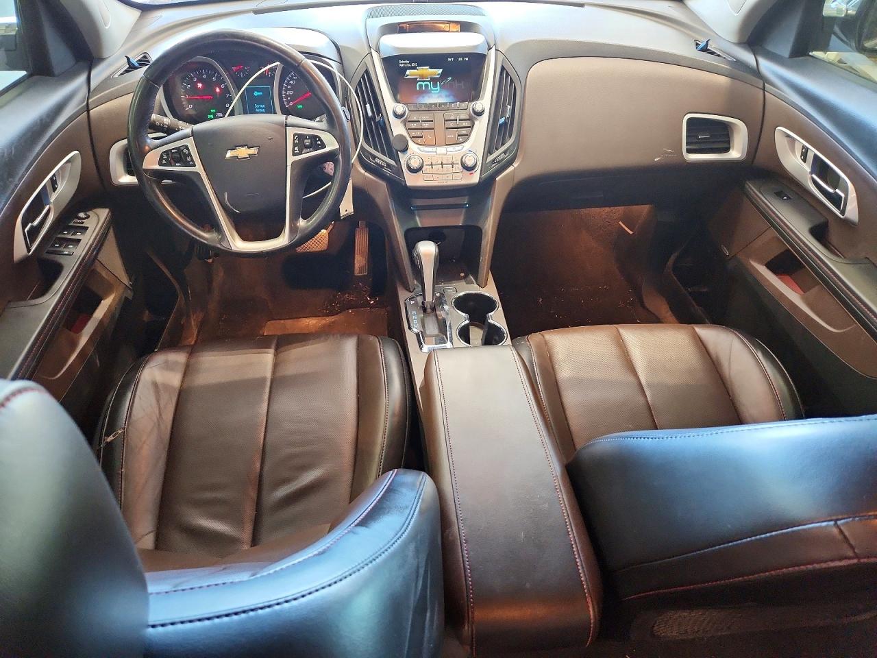 2013 Chevrolet Equinox Ltz White vin: 2GNALFEK8D1128951