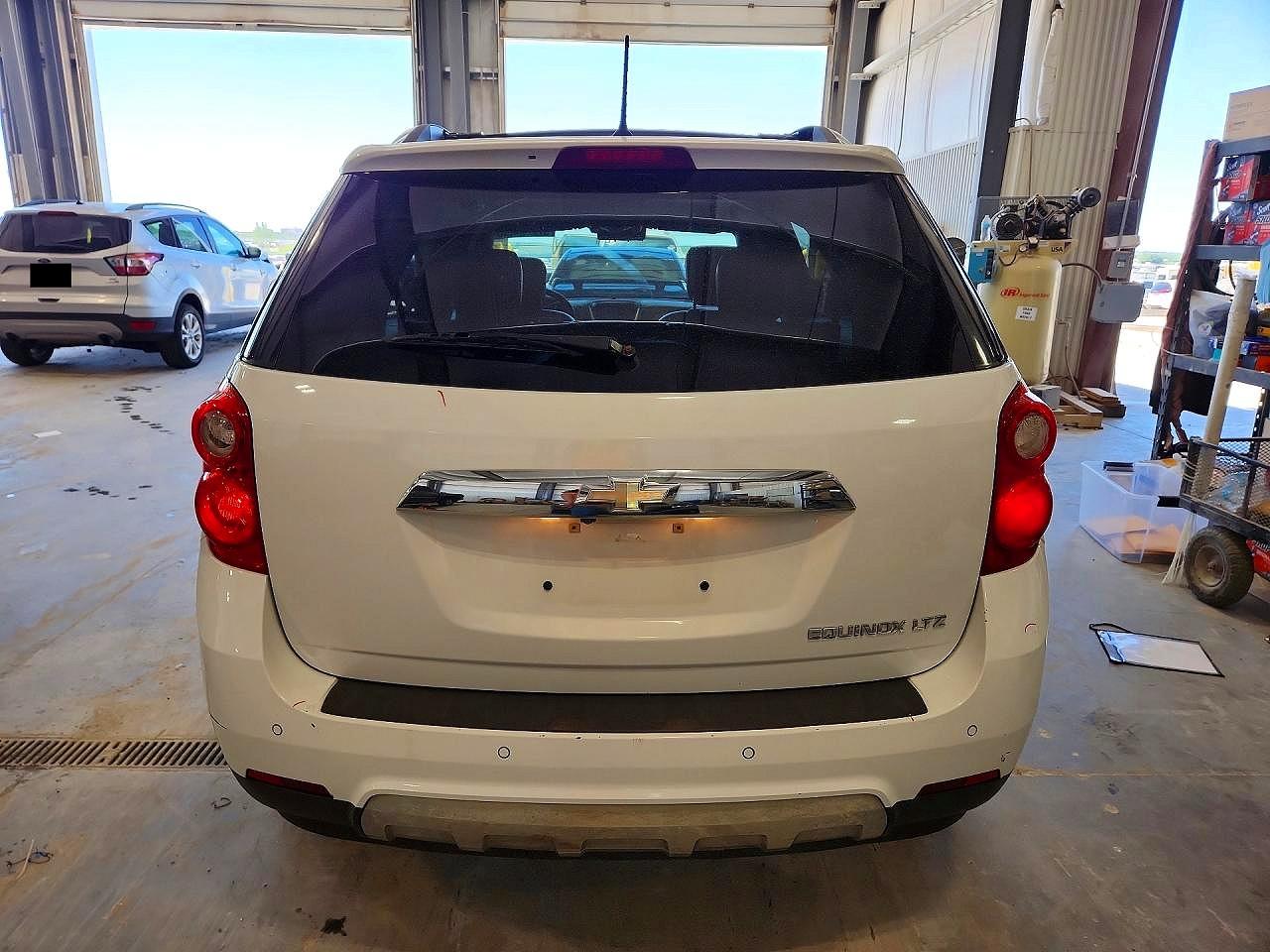 2013 Chevrolet Equinox Ltz White vin: 2GNALFEK8D1128951