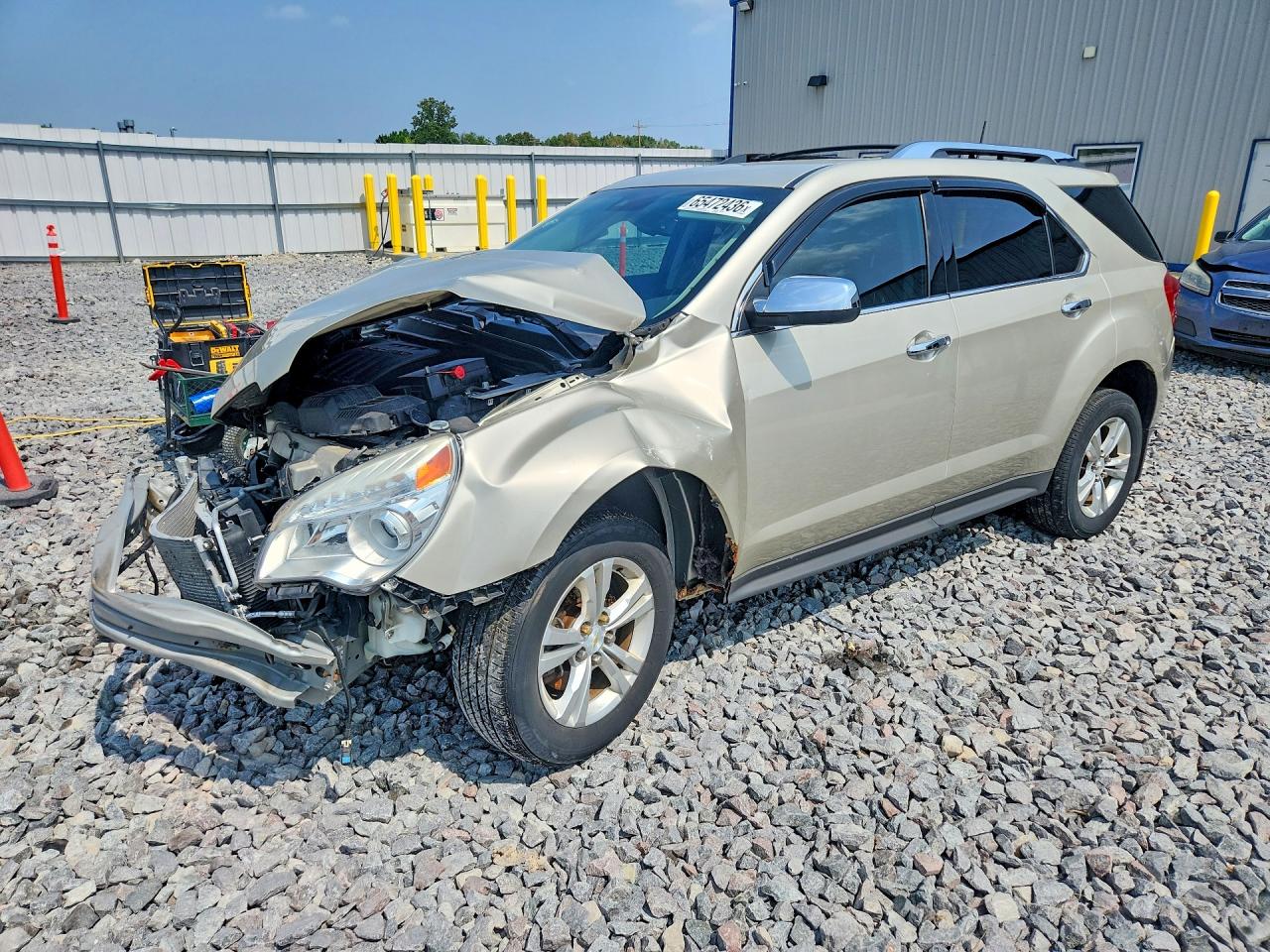 2013 Chevrolet Equinox Ltz Gold vin: 2GNALFEK8D1198336
