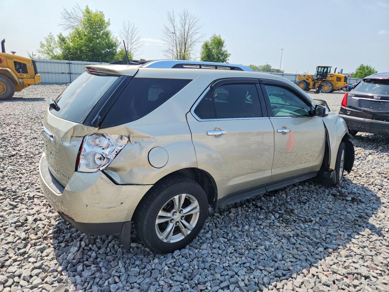 2013 Chevrolet Equinox Ltz Gold vin: 2GNALFEK8D1198336