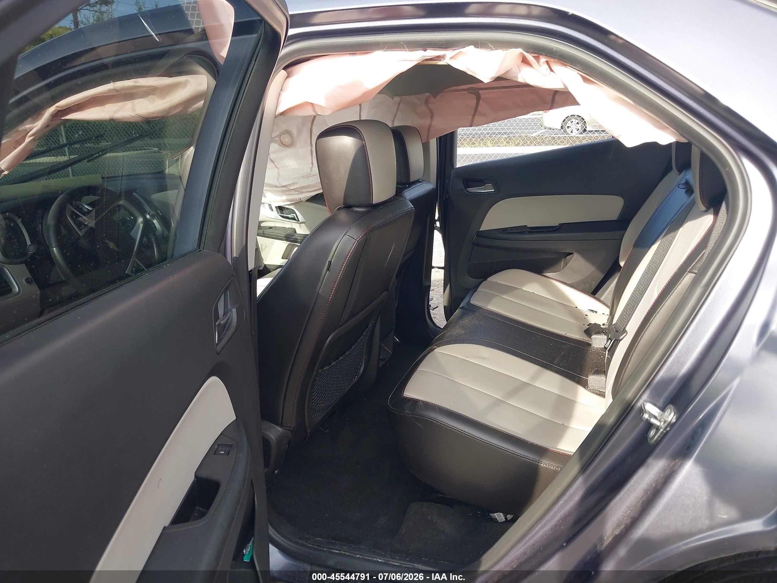 2013 Chevrolet Equinox Ltz Blue vin: 2GNALFEK8D6152332