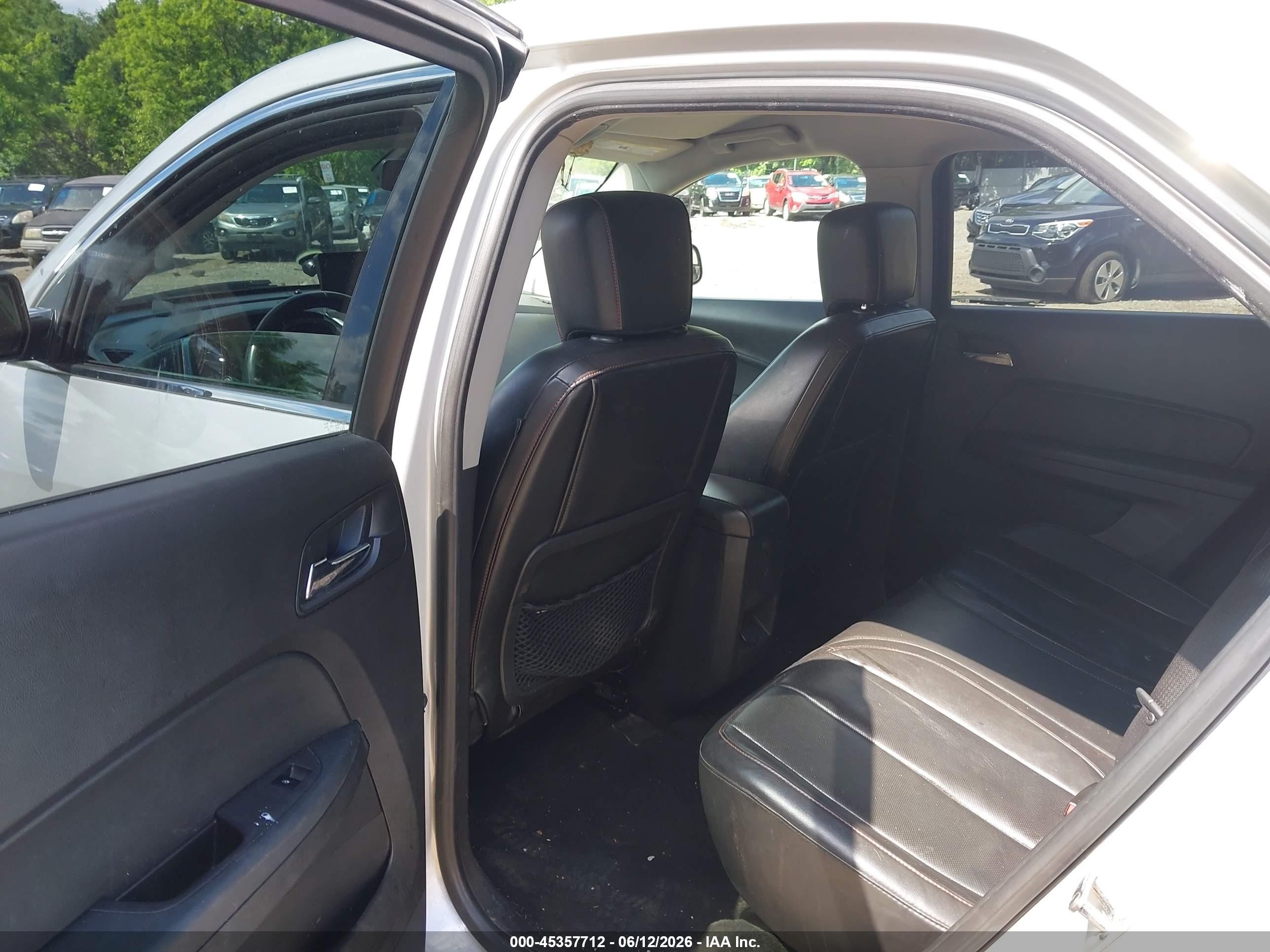 2012 Chevrolet Equinox Ltz Silver vin: 2GNALFEK9C1129993