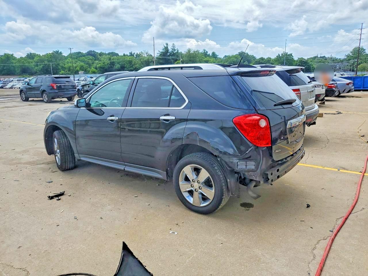 2012 Chevrolet Equinox Ltz Черный vin: 2GNALFEK9C1168857