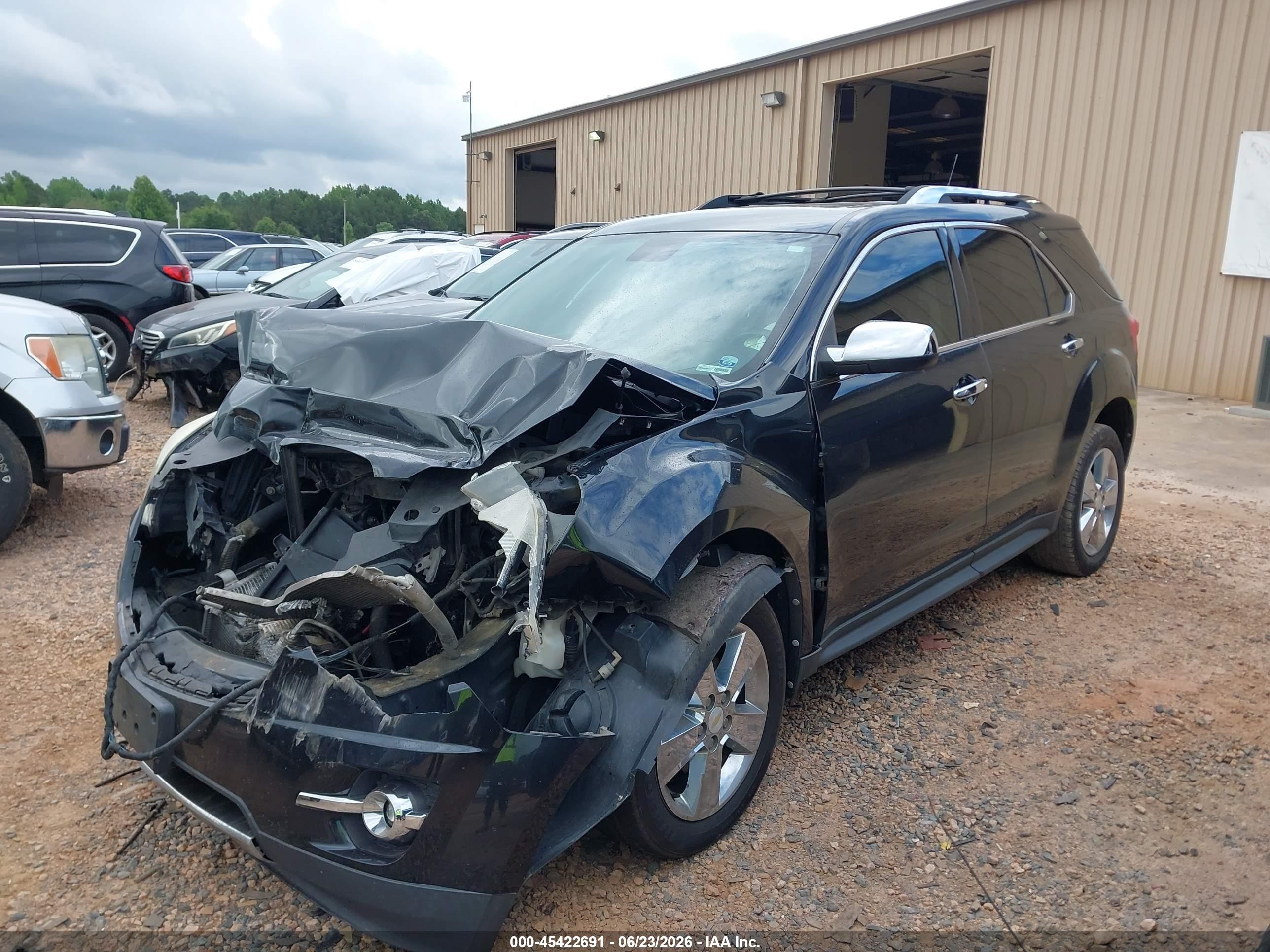 2012 Chevrolet Equinox Ltz Black vin: 2GNALFEK9C6278357
