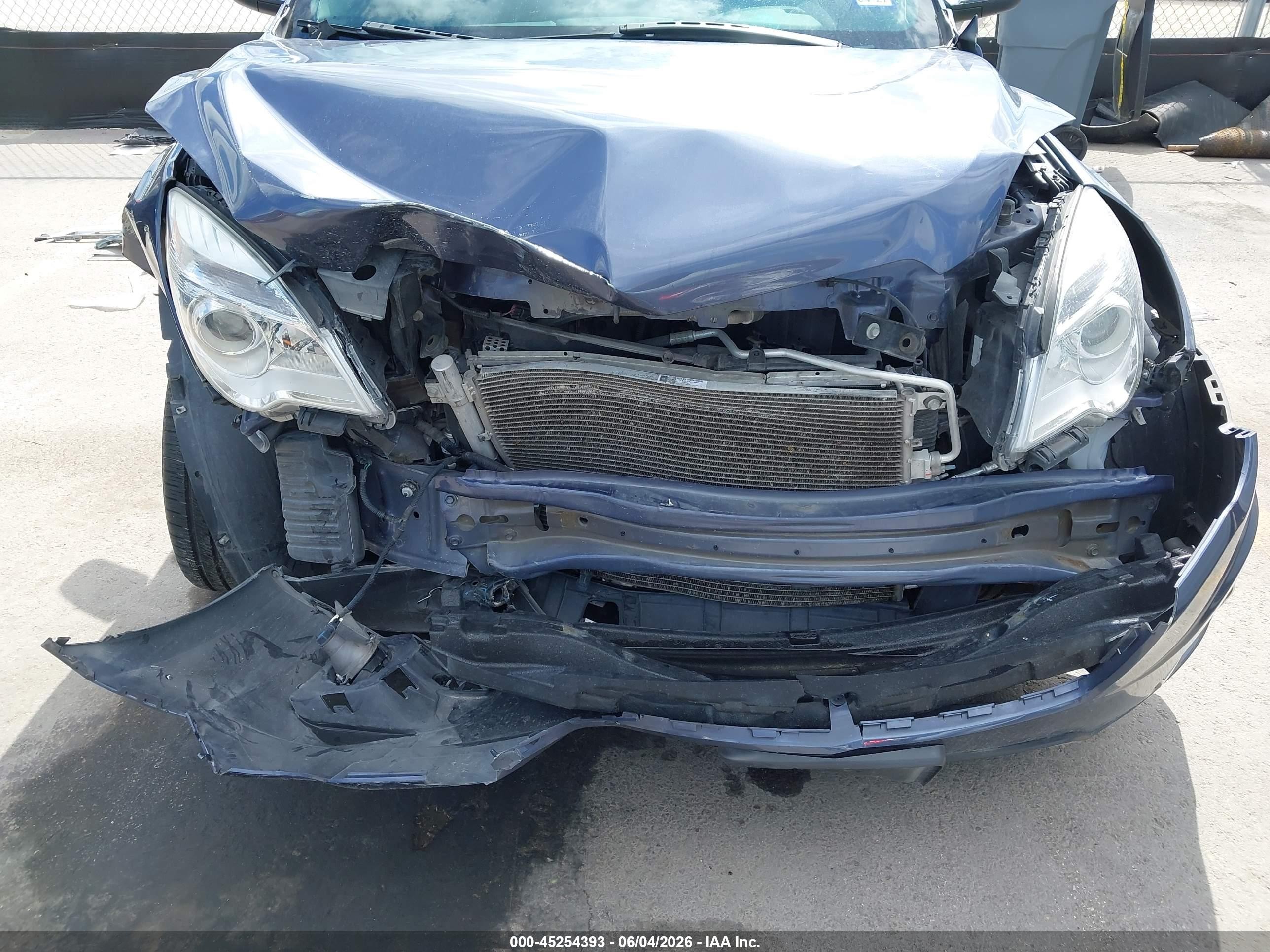 2013 Chevrolet Equinox Ltz Blue vin: 2GNALFEK9D6317840