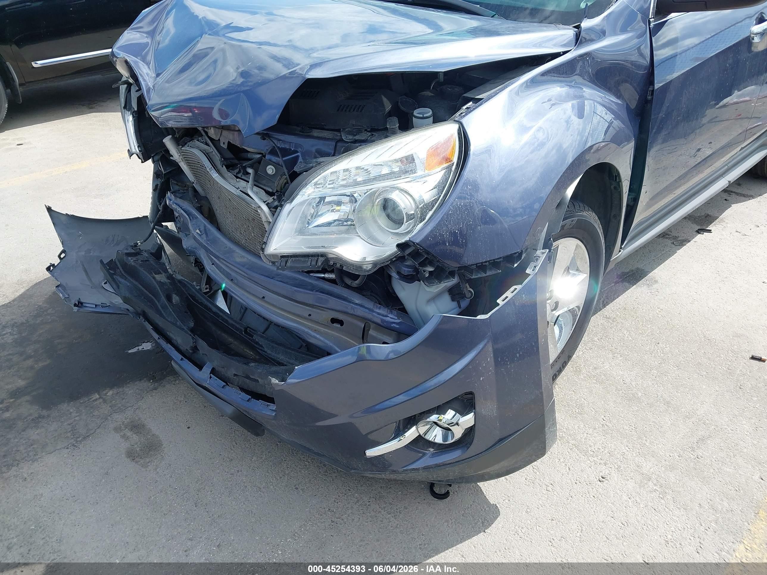 2013 Chevrolet Equinox Ltz Blue vin: 2GNALFEK9D6317840