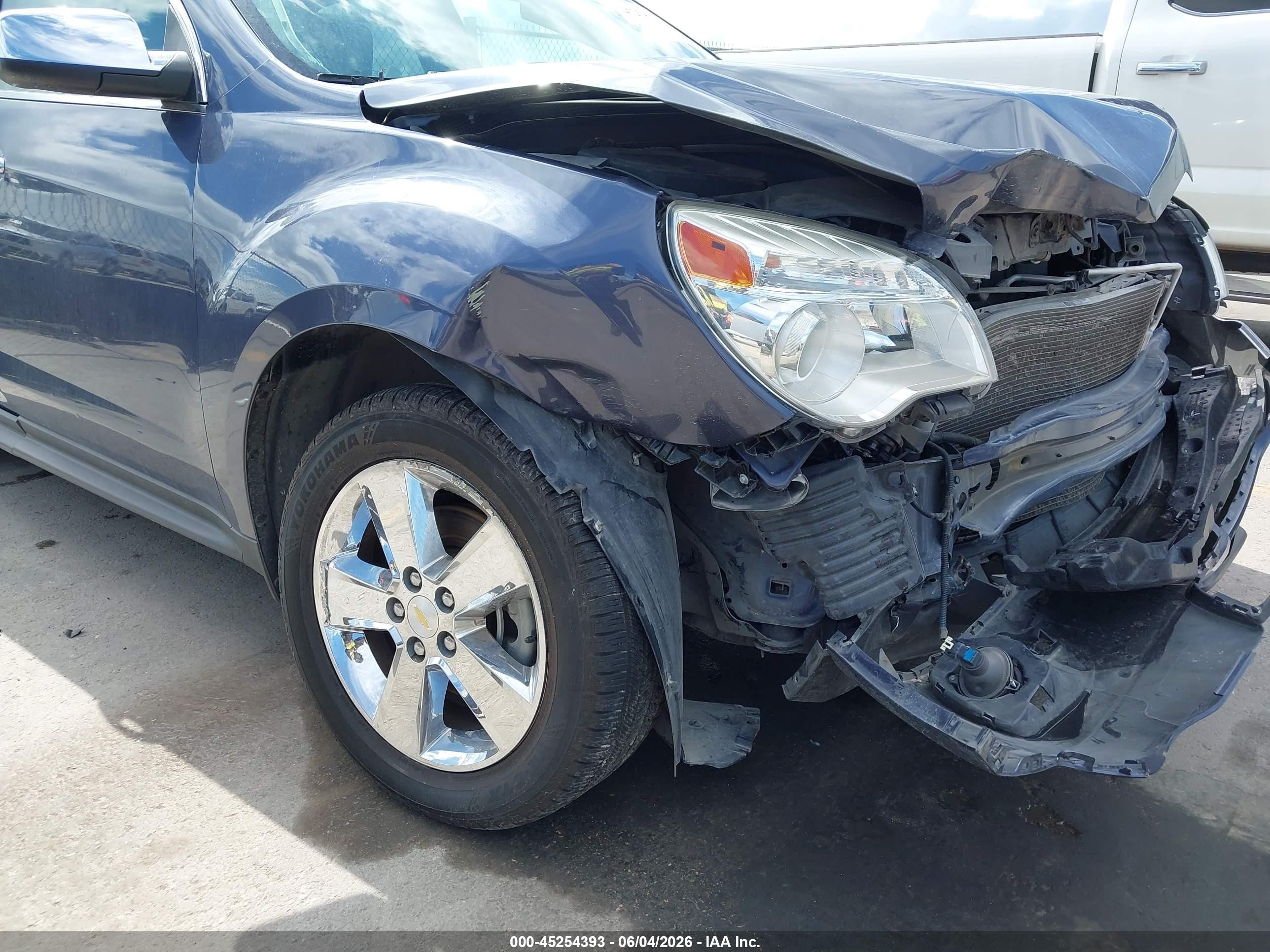 2013 Chevrolet Equinox Ltz Blue vin: 2GNALFEK9D6317840