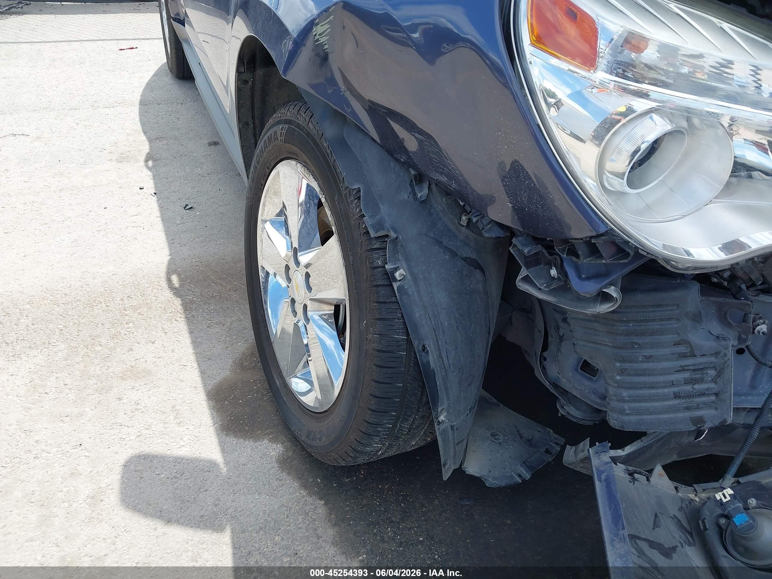 2013 Chevrolet Equinox Ltz Blue vin: 2GNALFEK9D6317840