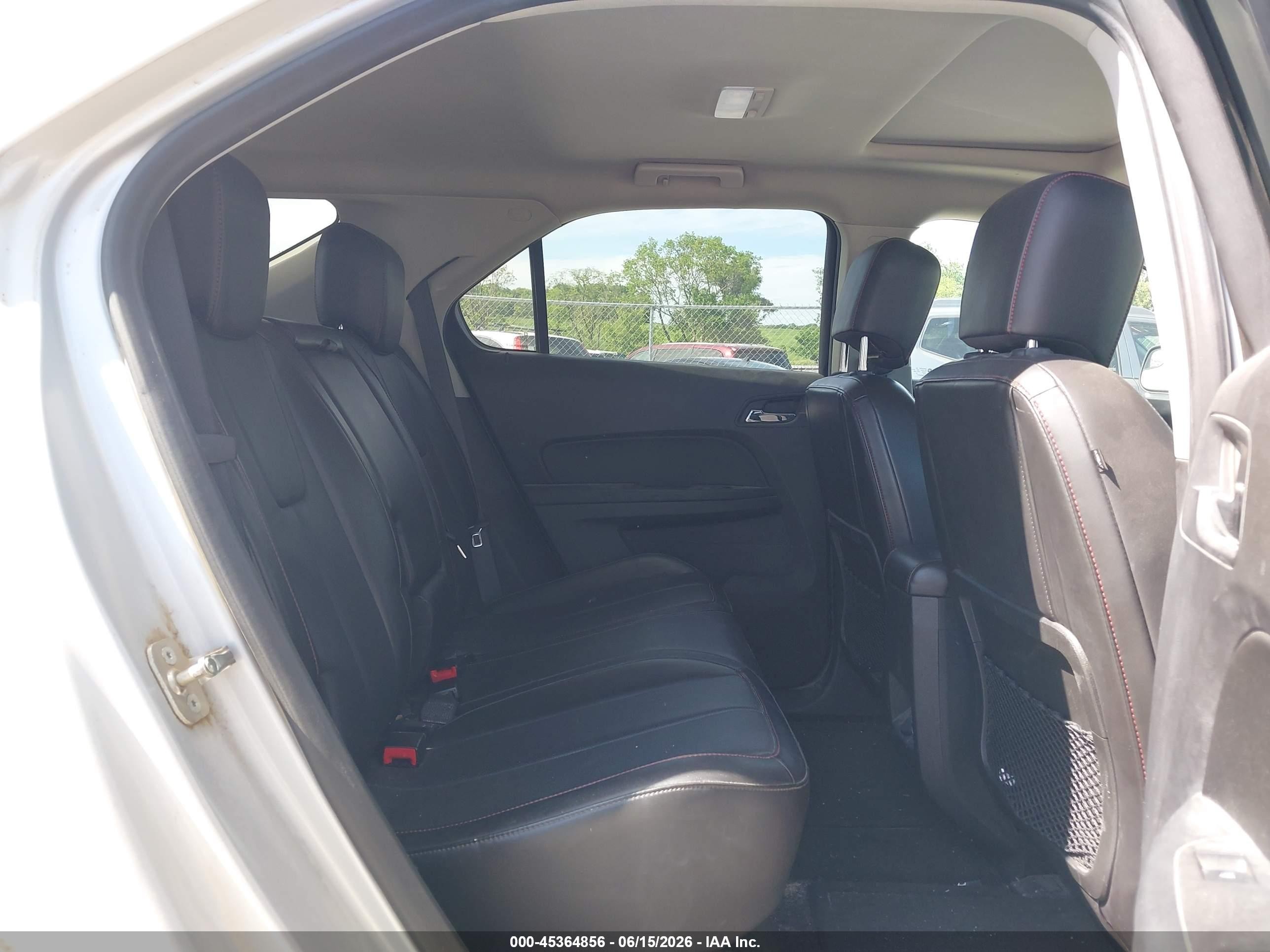 2013 Chevrolet Equinox Ltz Silver vin: 2GNALFEK9D6431434