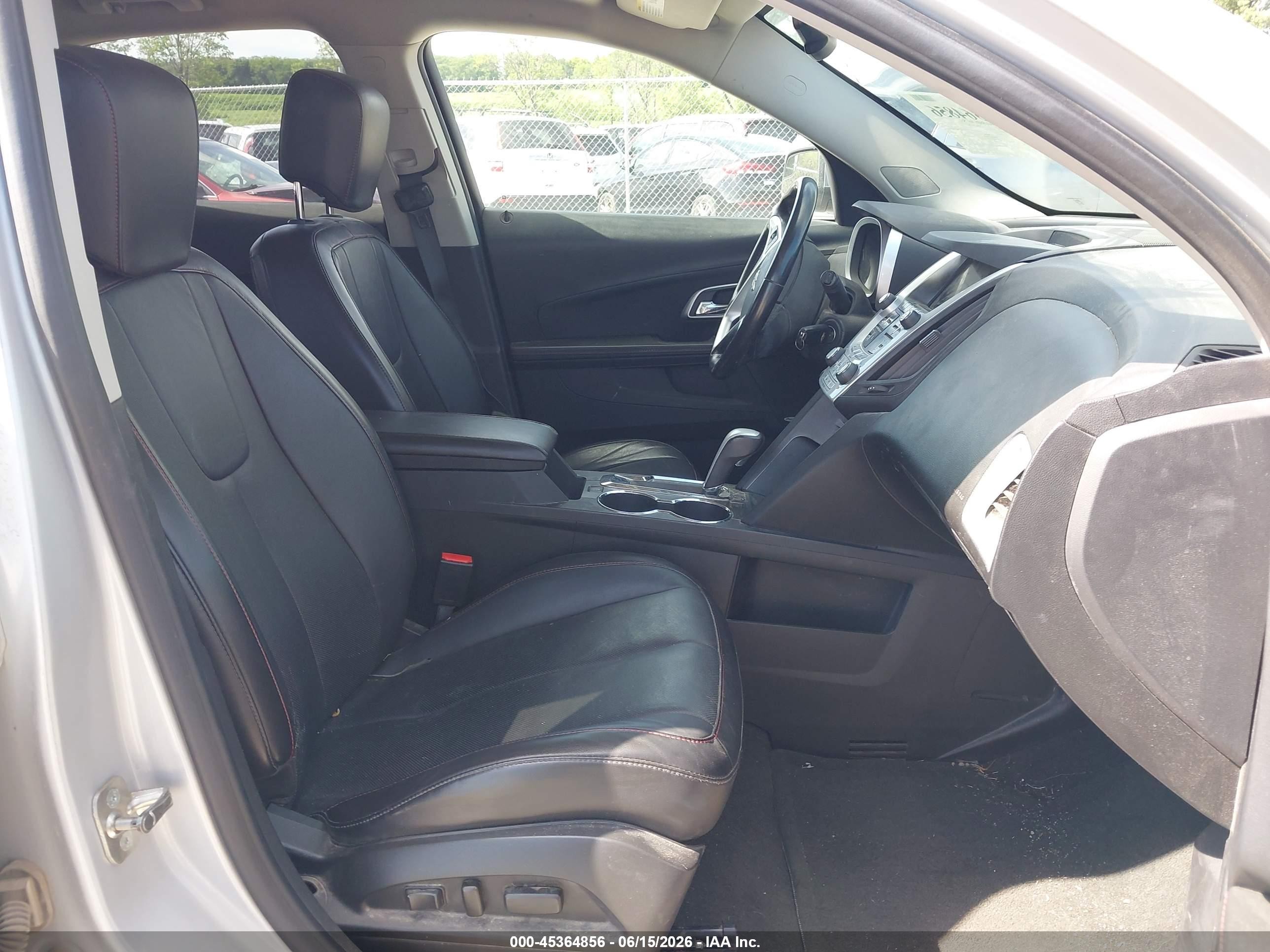 2013 Chevrolet Equinox Ltz Silver vin: 2GNALFEK9D6431434