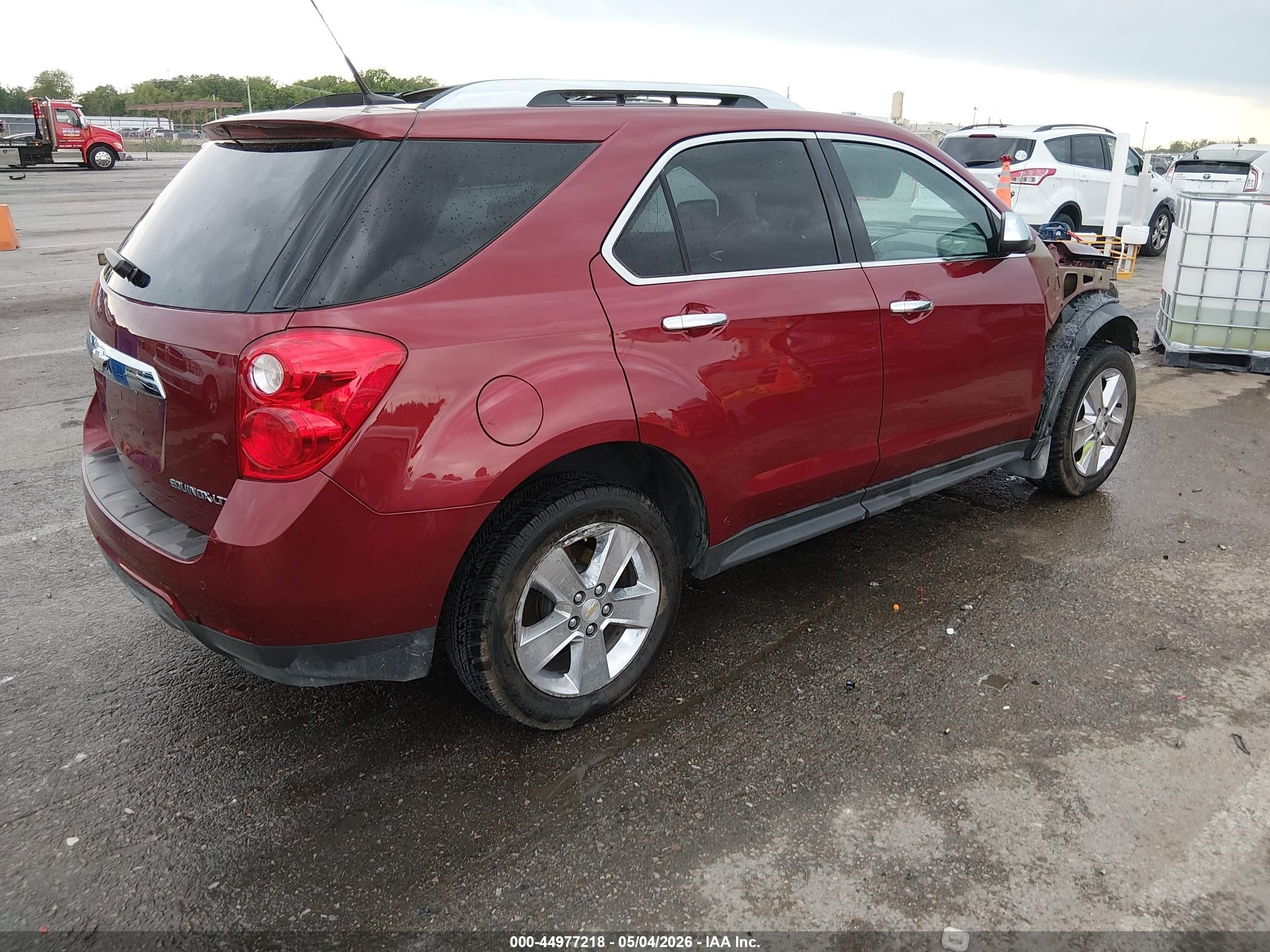 2012 Chevrolet Equinox Ltz Красный vin: 2GNALFEKXC6245139