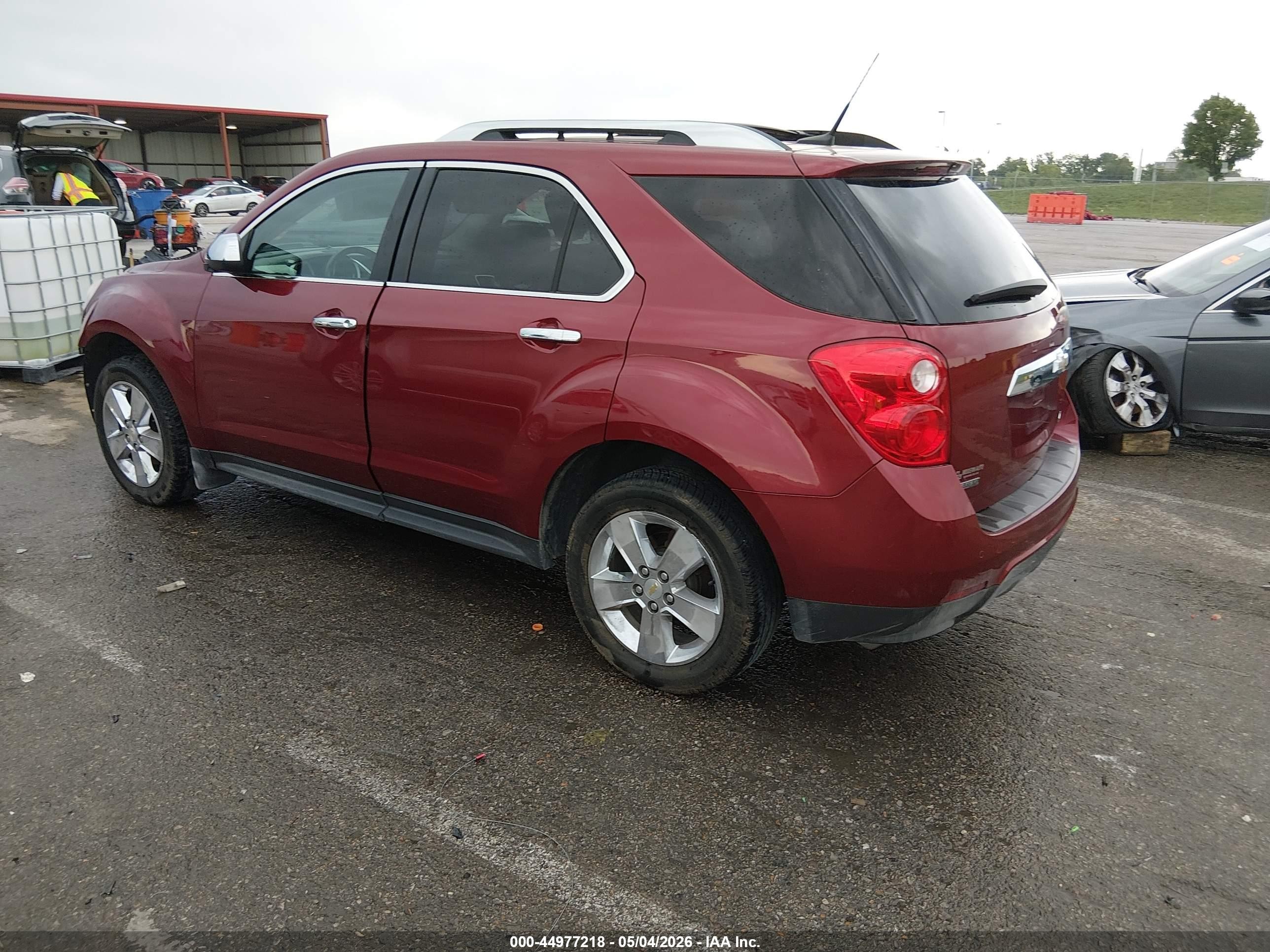2012 Chevrolet Equinox Ltz Красный vin: 2GNALFEKXC6245139