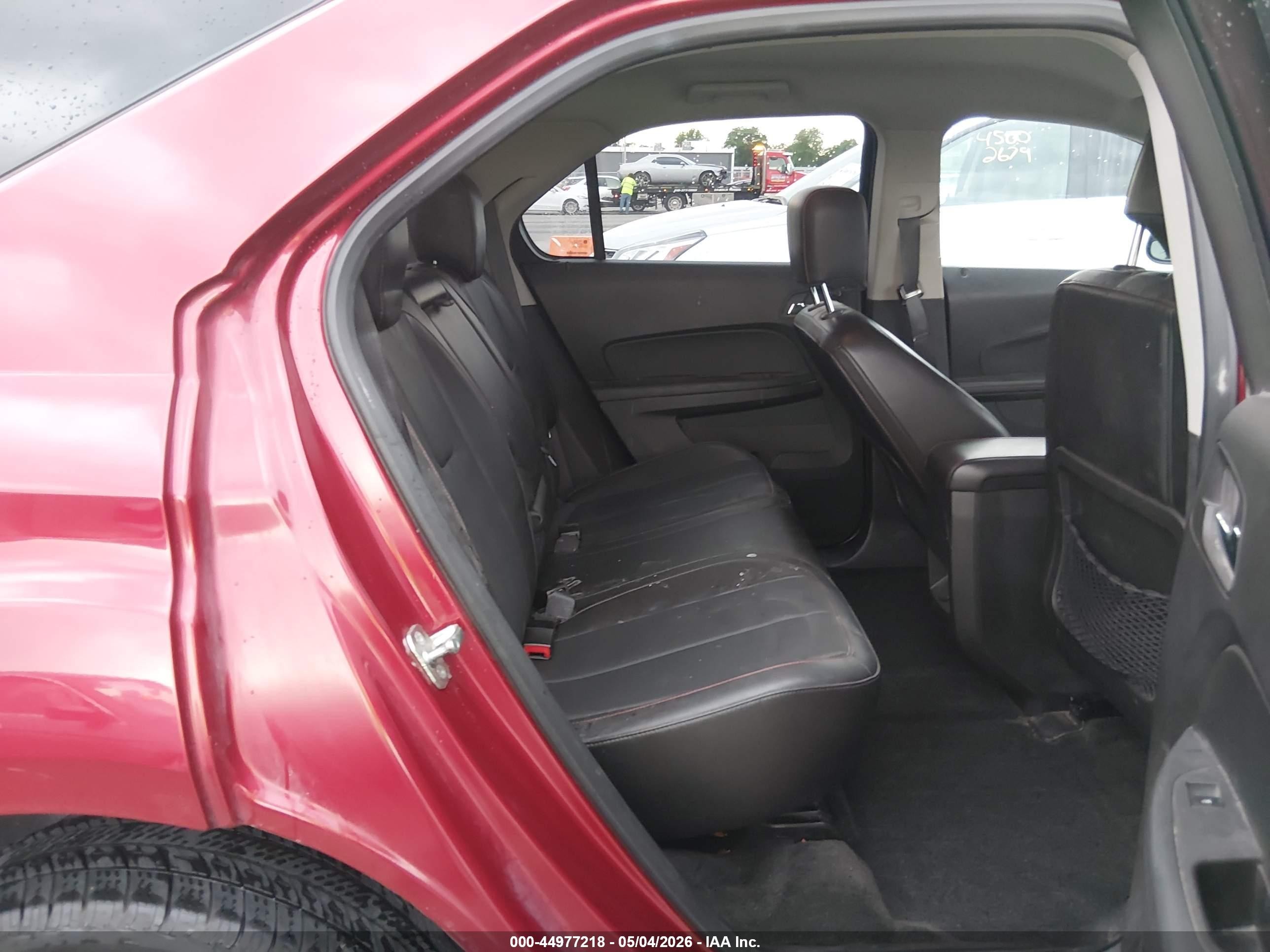 2012 Chevrolet Equinox Ltz Красный vin: 2GNALFEKXC6245139