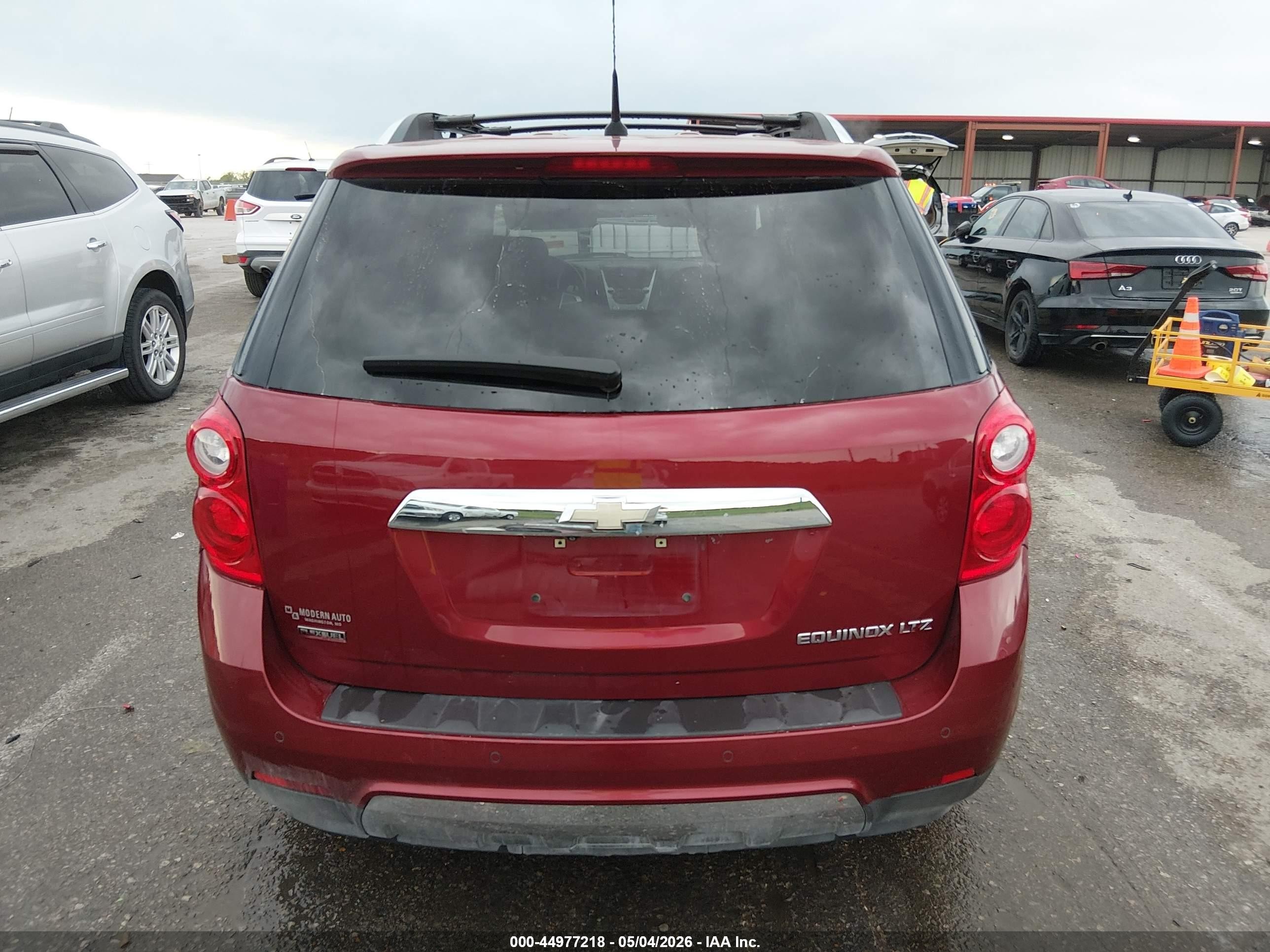 2012 Chevrolet Equinox Ltz Красный vin: 2GNALFEKXC6245139