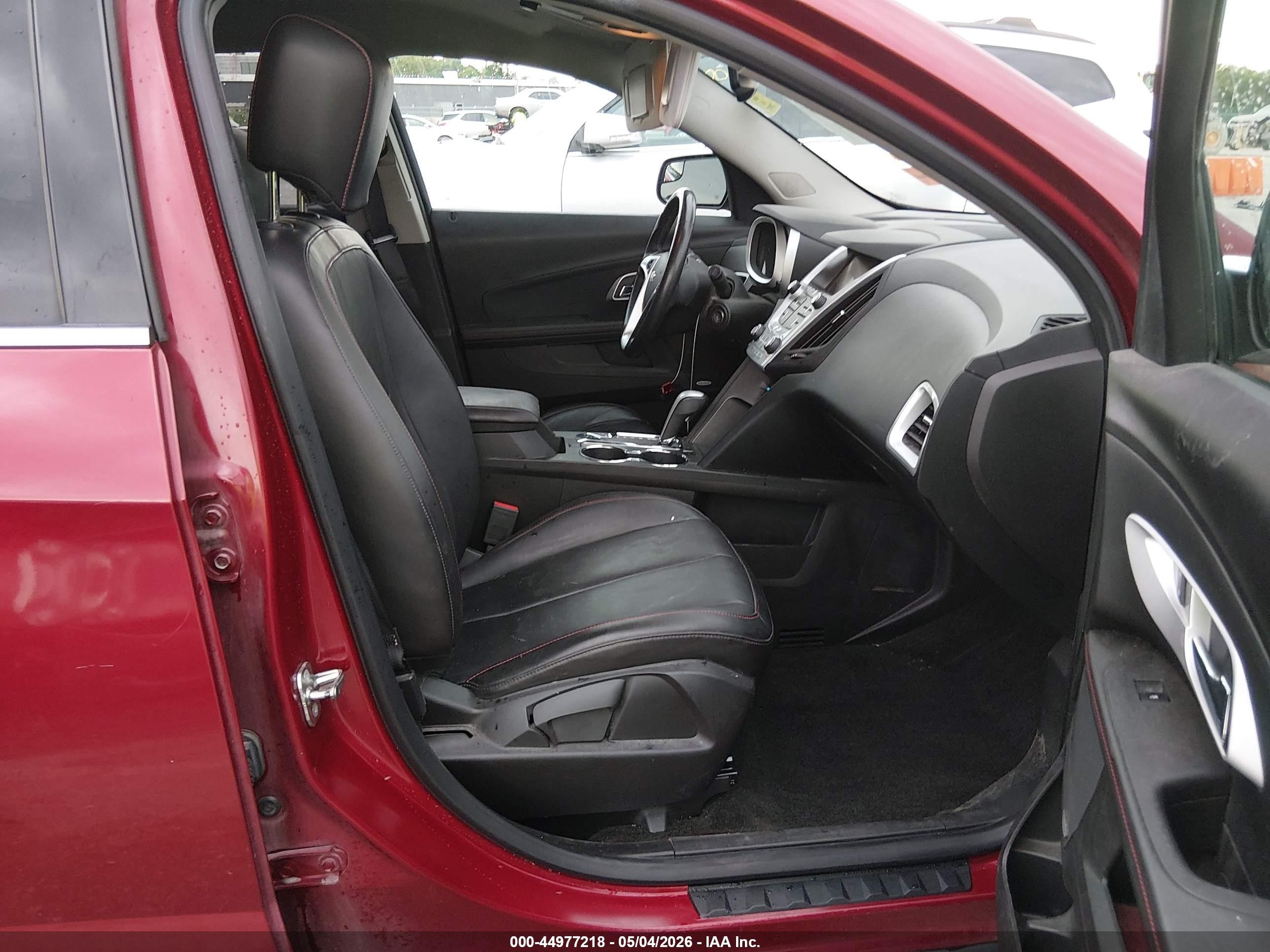 2012 Chevrolet Equinox Ltz Красный vin: 2GNALFEKXC6245139