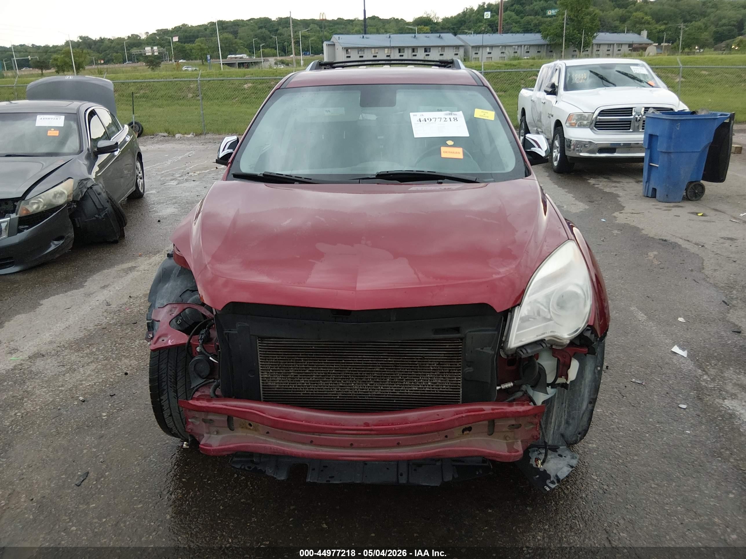 2012 Chevrolet Equinox Ltz Красный vin: 2GNALFEKXC6245139