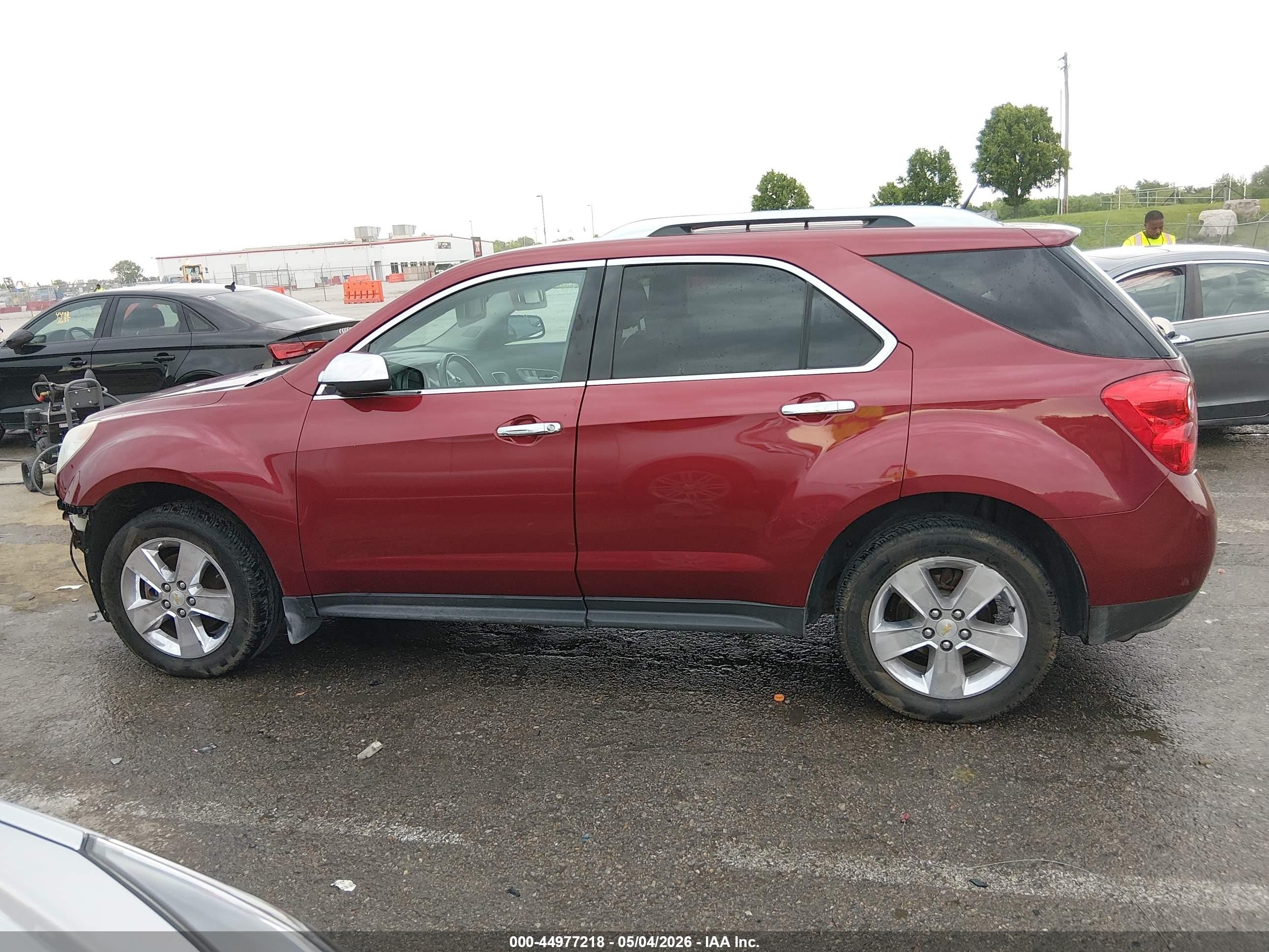 2012 Chevrolet Equinox Ltz Красный vin: 2GNALFEKXC6245139