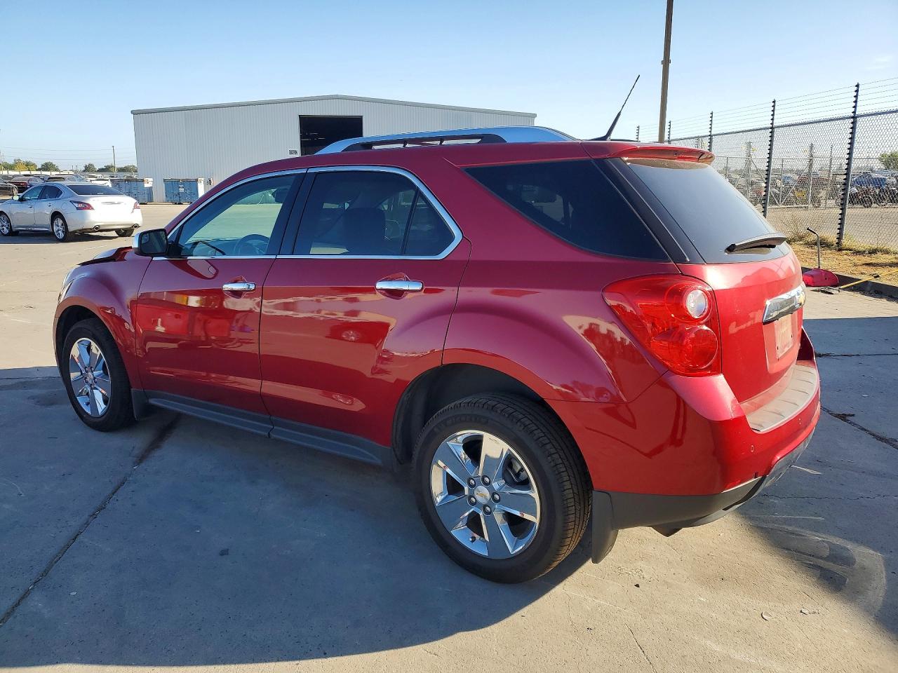 2013 Chevrolet Equinox Ltz Burgundy vin: 2GNALFEKXD6130428