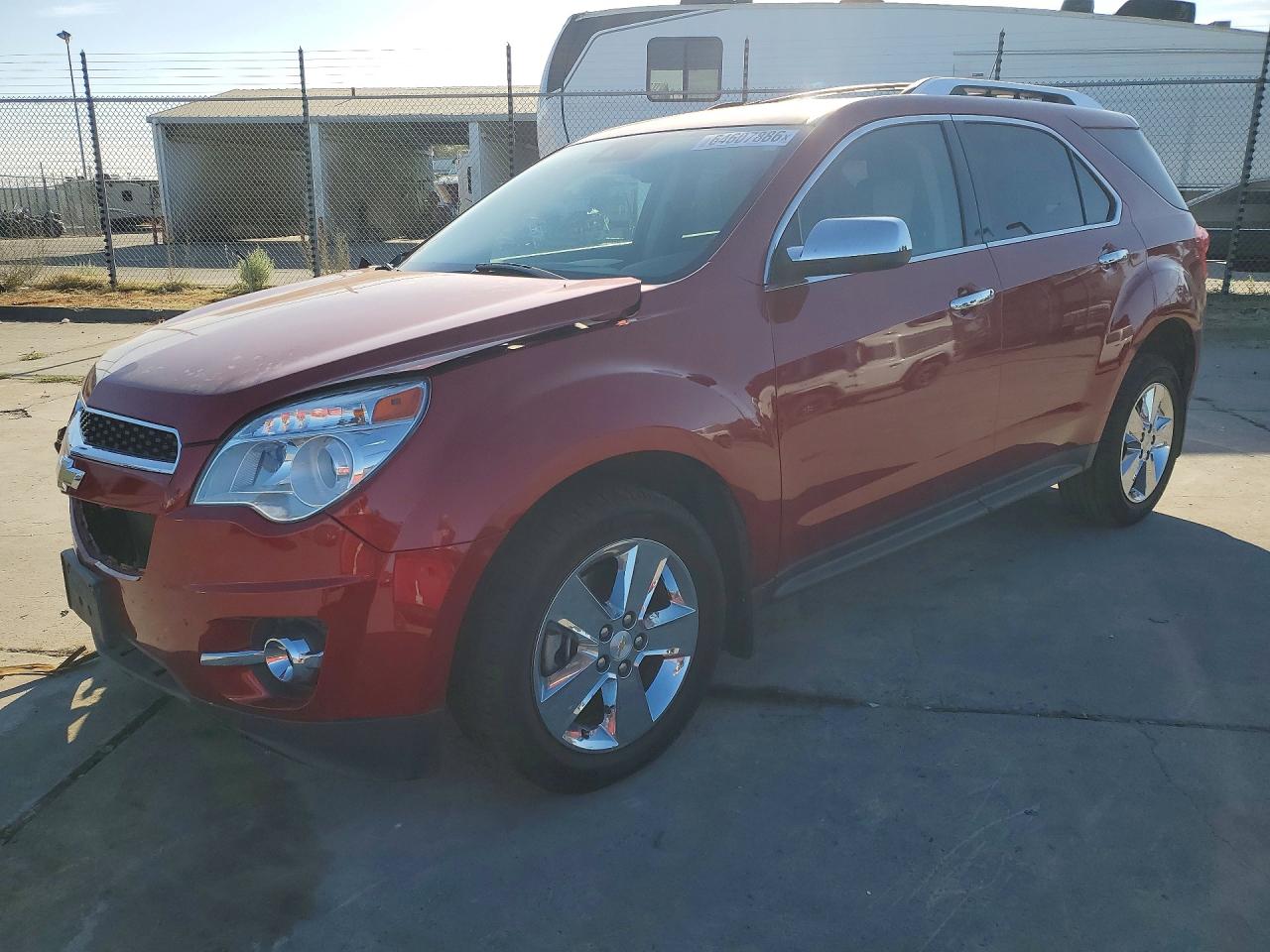 2013 Chevrolet Equinox Ltz Burgundy vin: 2GNALFEKXD6130428