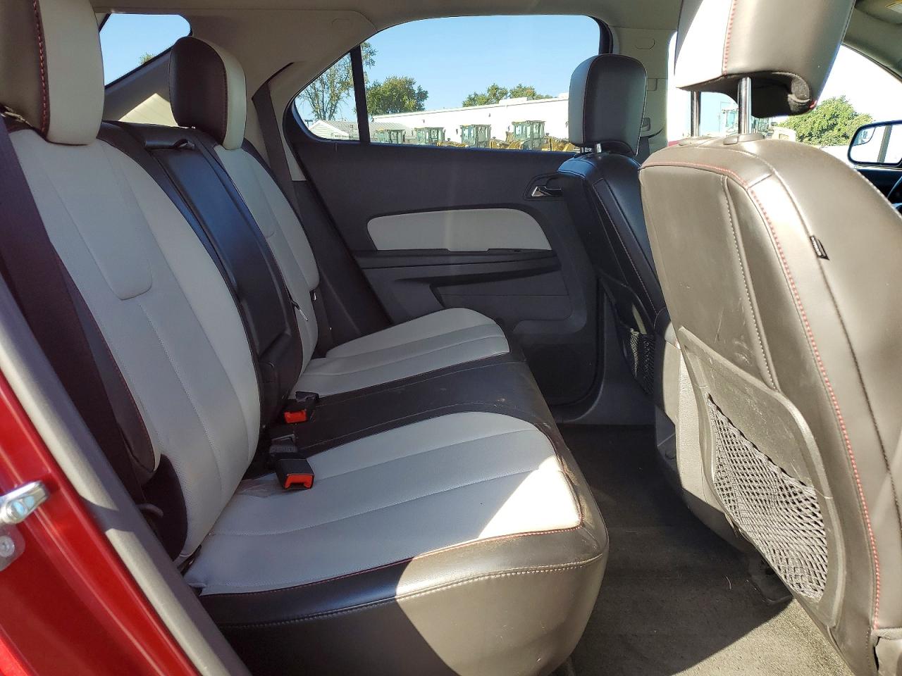2013 Chevrolet Equinox Ltz Burgundy vin: 2GNALFEKXD6130428