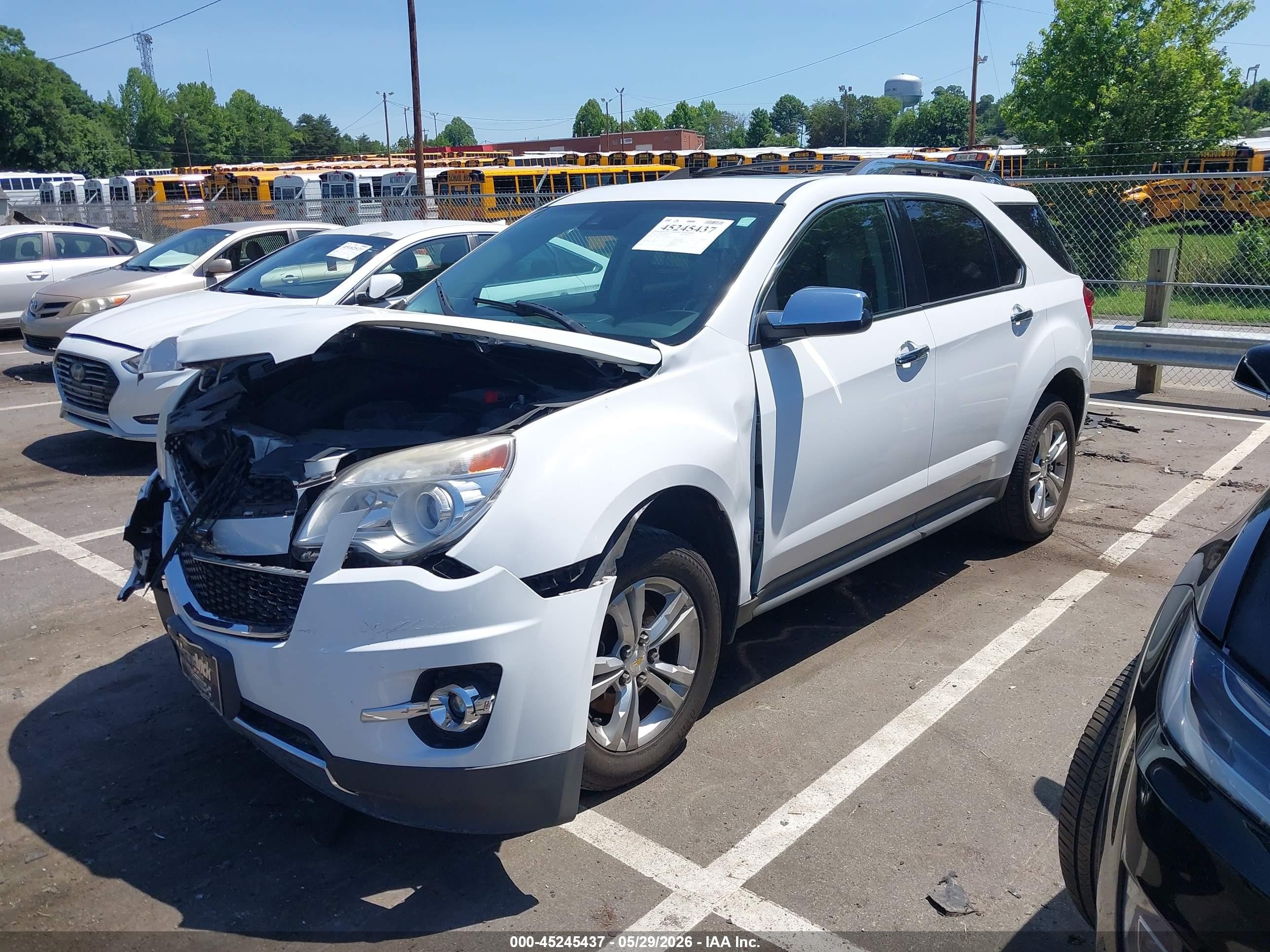 2013 Chevrolet Equinox Ltz Белый vin: 2GNALFEKXD6136360