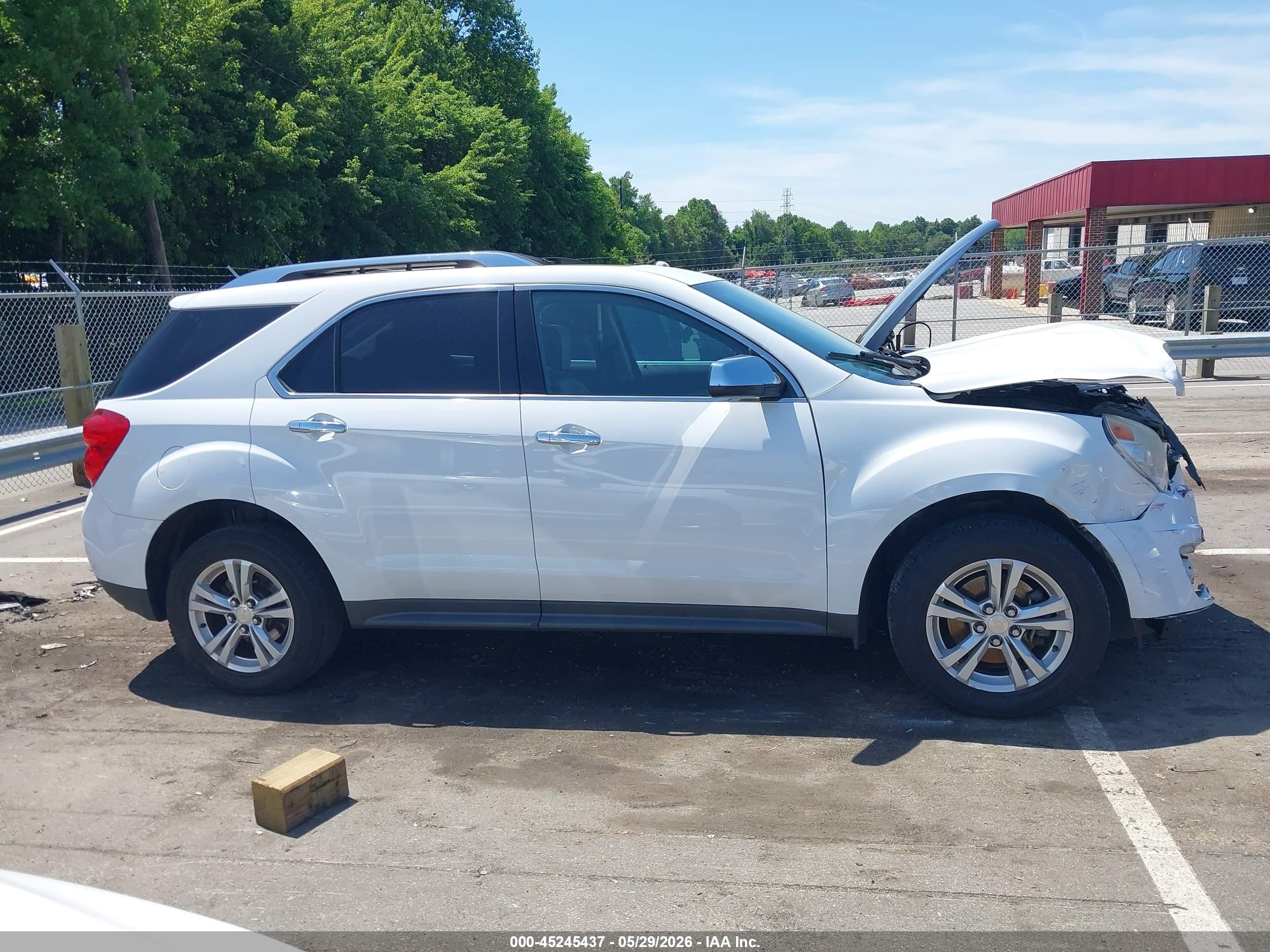 2013 Chevrolet Equinox Ltz Белый vin: 2GNALFEKXD6136360