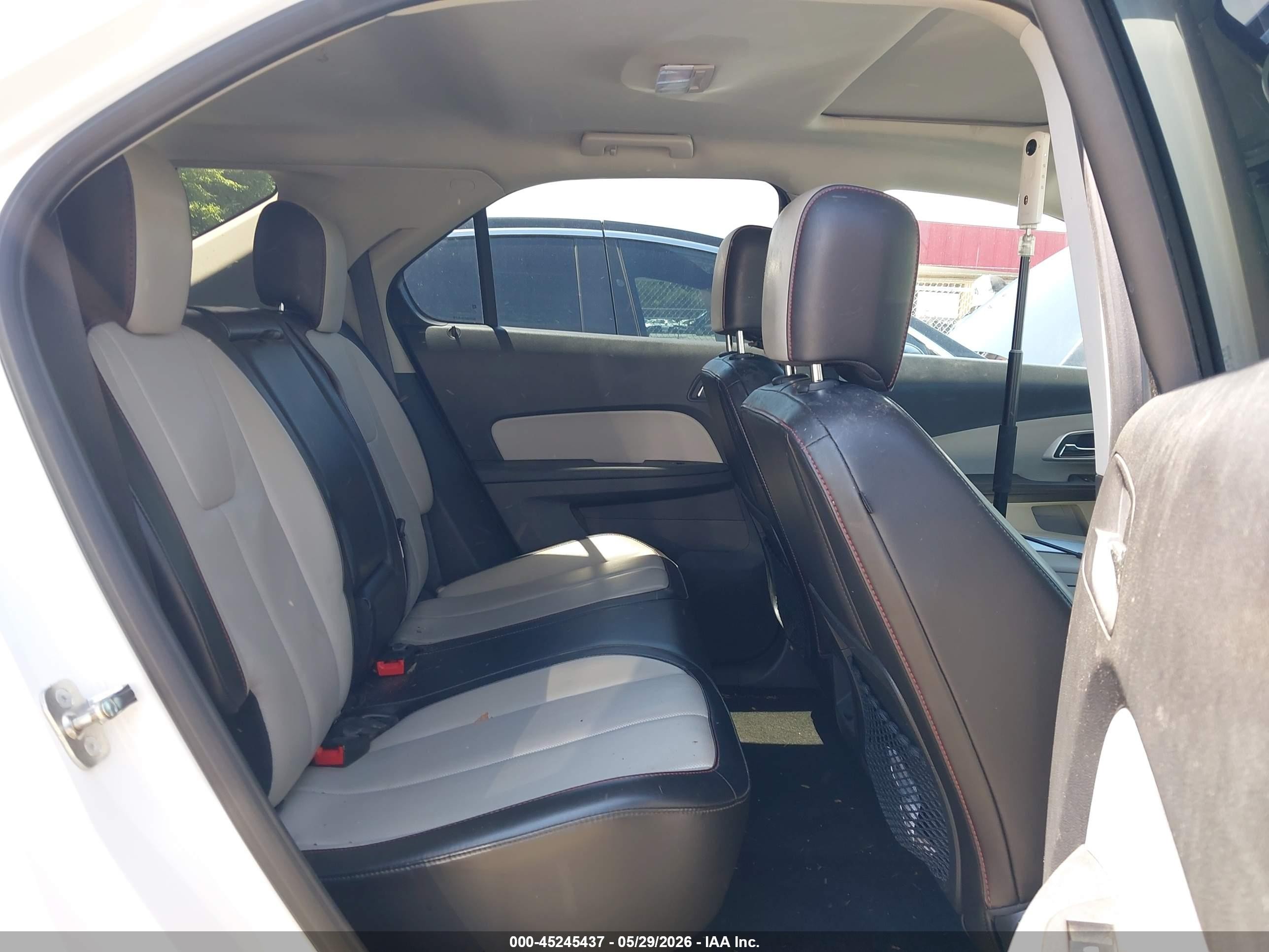2013 Chevrolet Equinox Ltz Белый vin: 2GNALFEKXD6136360