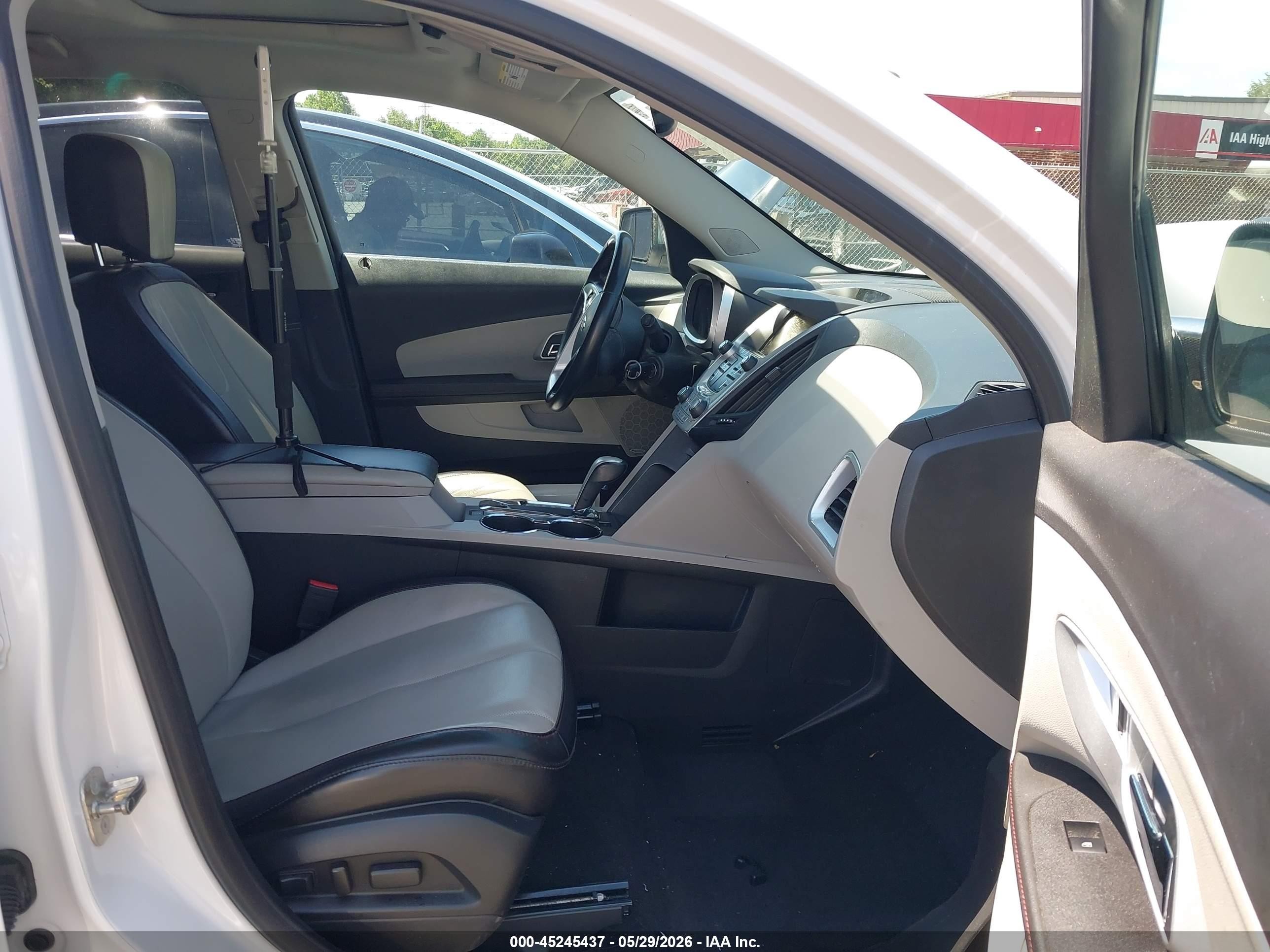 2013 Chevrolet Equinox Ltz Белый vin: 2GNALFEKXD6136360