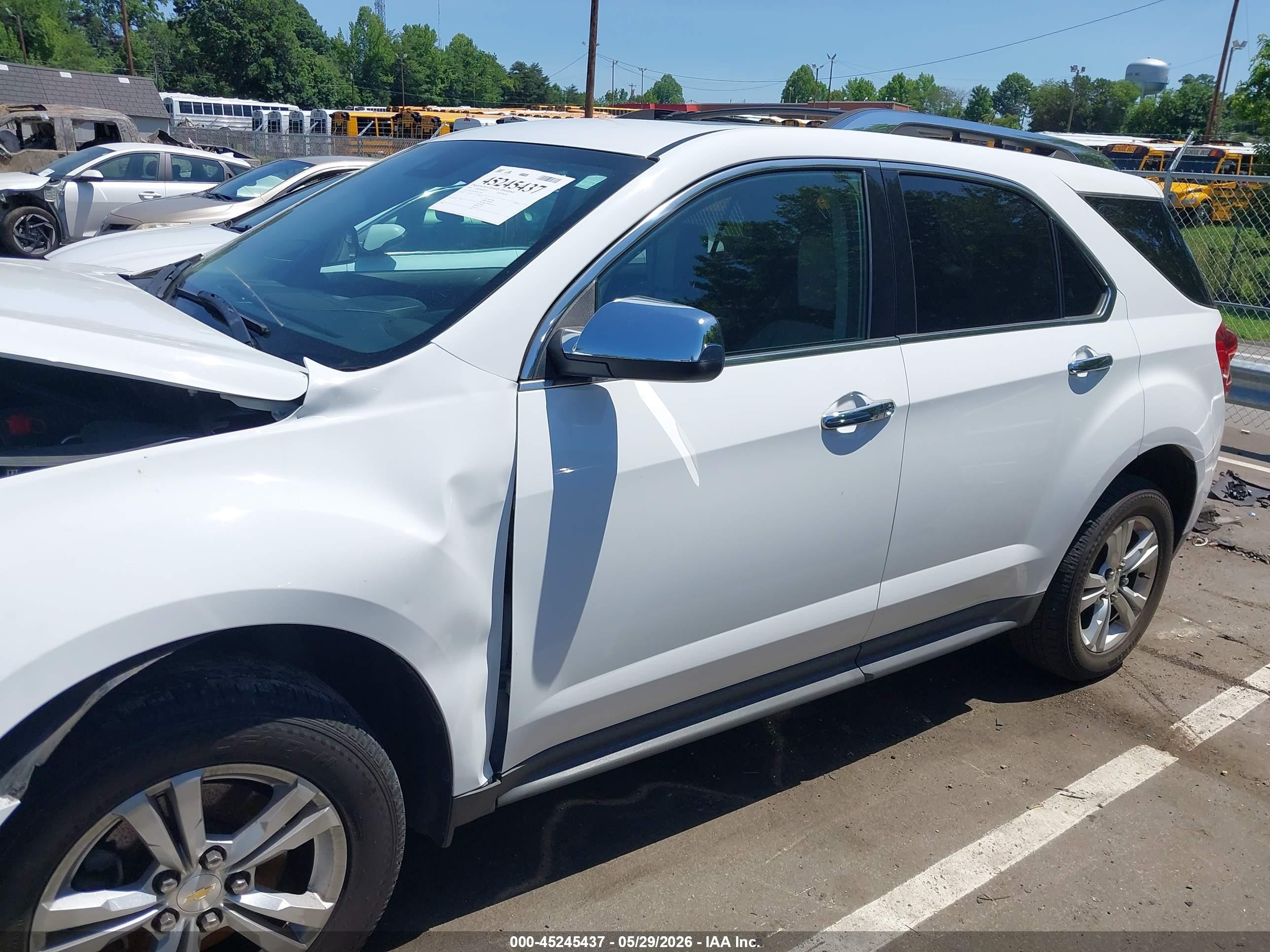 2013 Chevrolet Equinox Ltz Белый vin: 2GNALFEKXD6136360