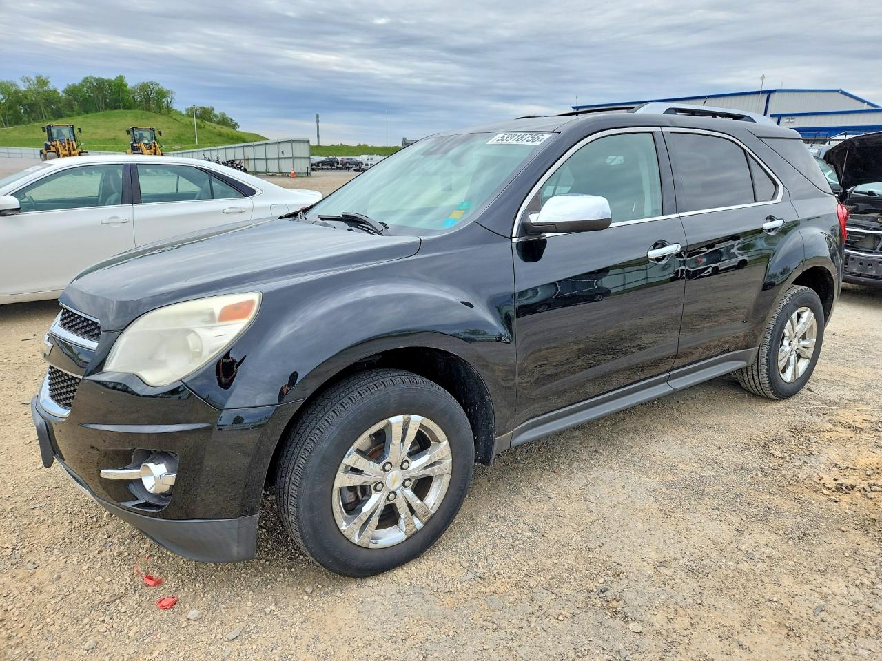 2013 Chevrolet Equinox Ltz Black vin: 2GNALFEKXD6211655