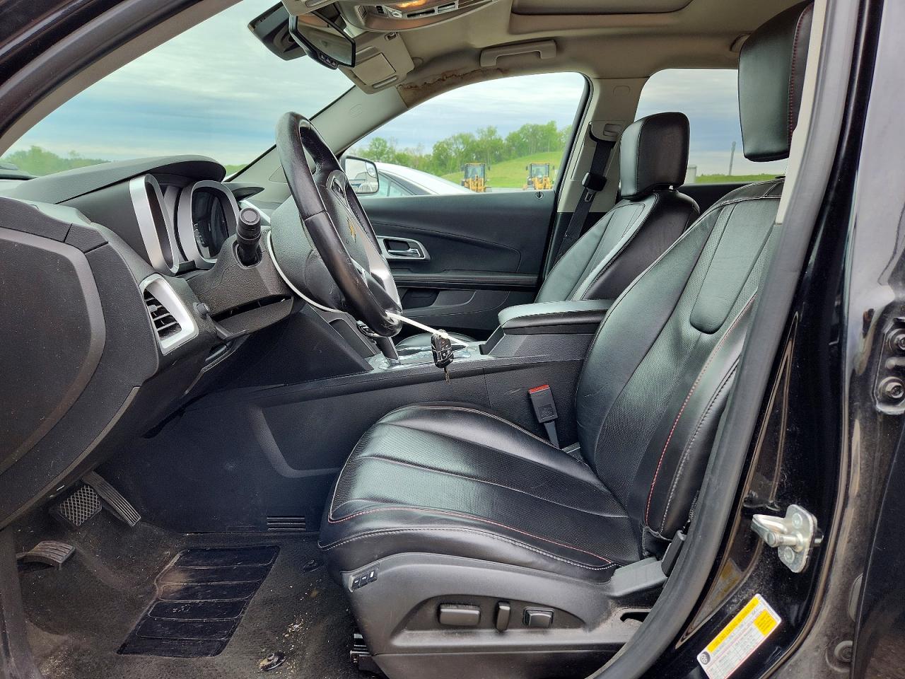 2013 Chevrolet Equinox Ltz Black vin: 2GNALFEKXD6211655