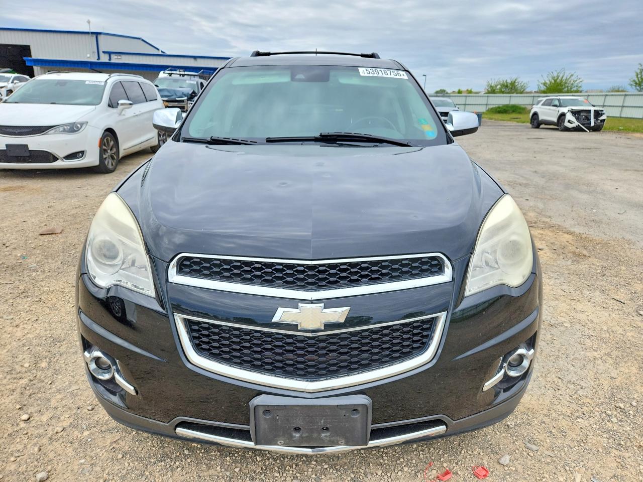 2013 Chevrolet Equinox Ltz Black vin: 2GNALFEKXD6211655
