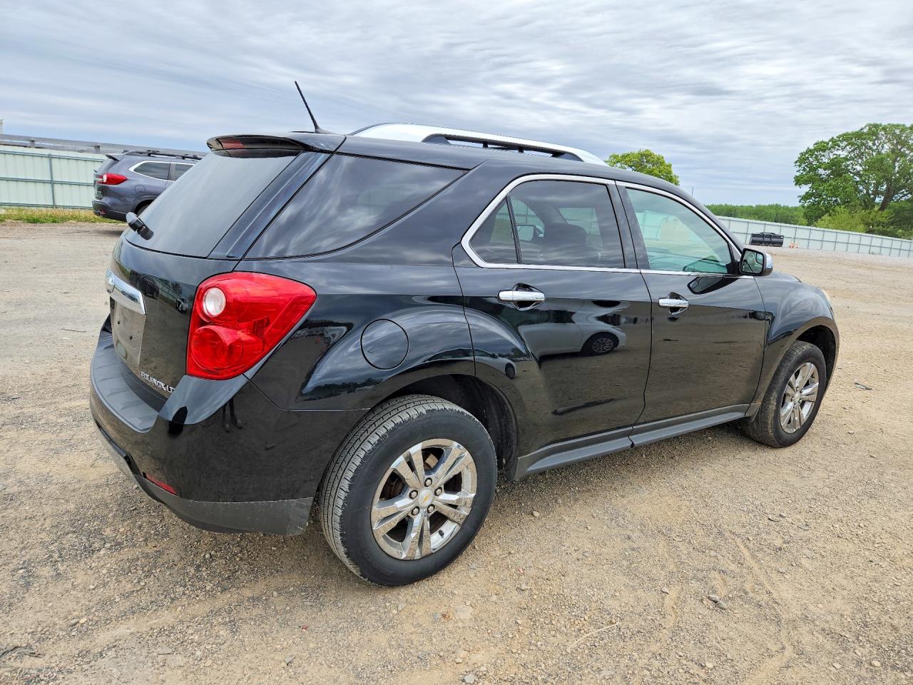 2013 Chevrolet Equinox Ltz Black vin: 2GNALFEKXD6211655