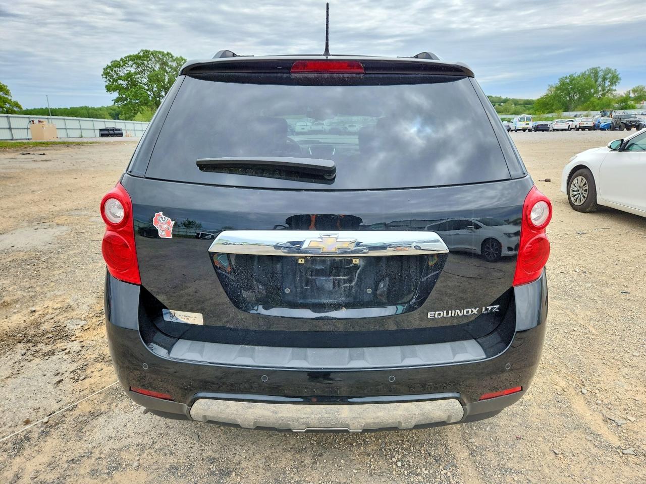 2013 Chevrolet Equinox Ltz Black vin: 2GNALFEKXD6211655