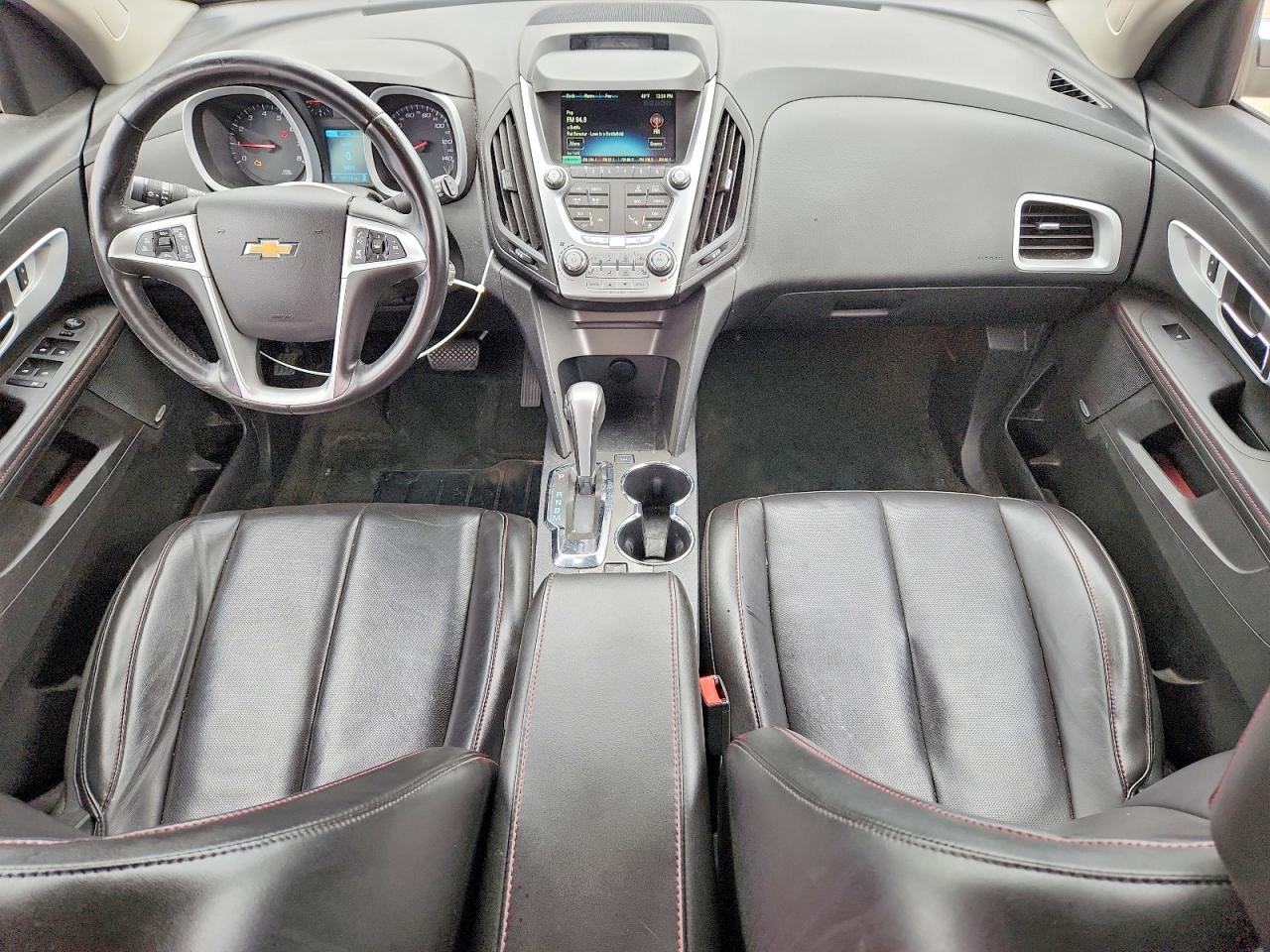 2013 Chevrolet Equinox Ltz Black vin: 2GNALFEKXD6211655