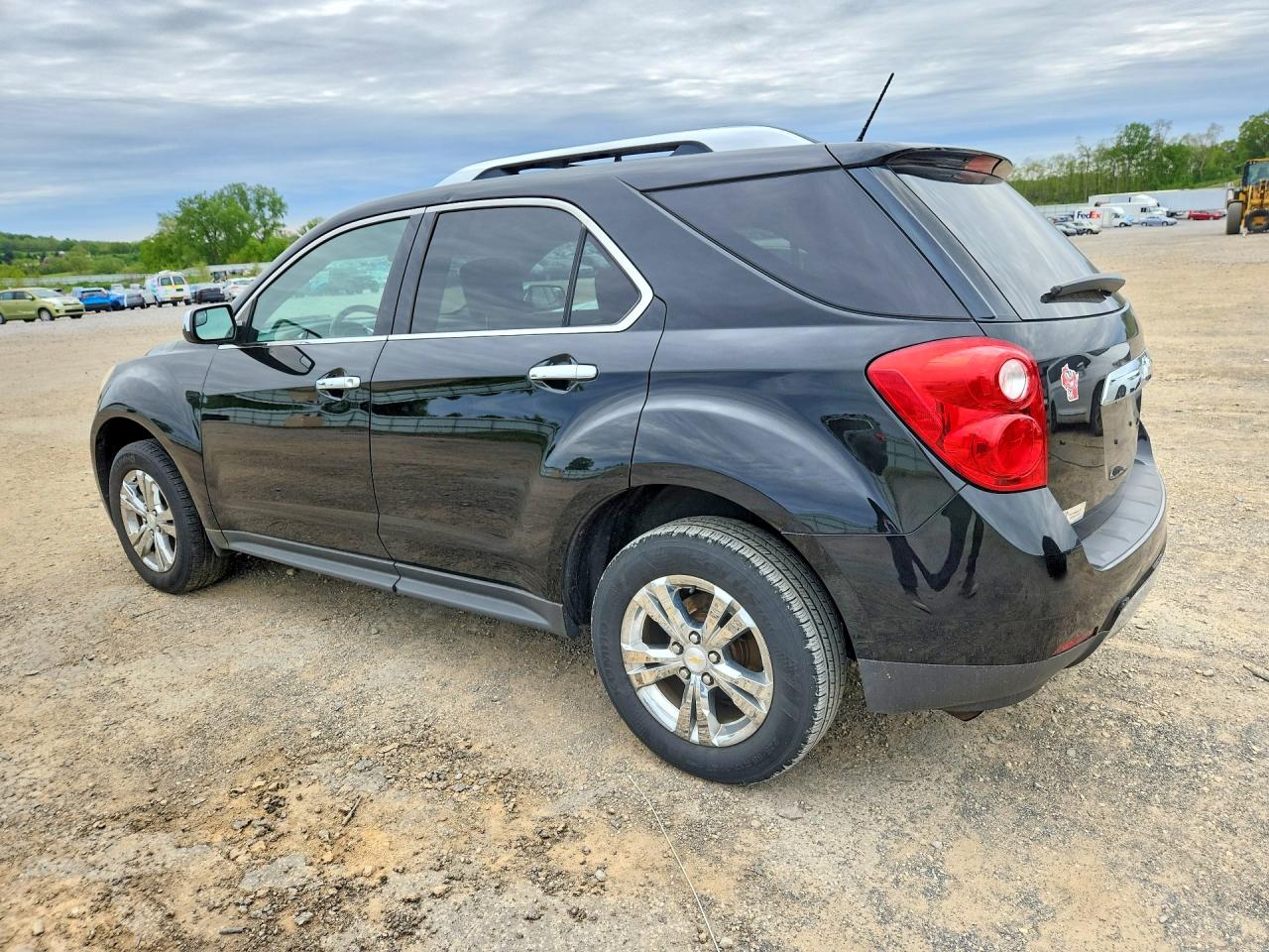 2013 Chevrolet Equinox Ltz Black vin: 2GNALFEKXD6211655