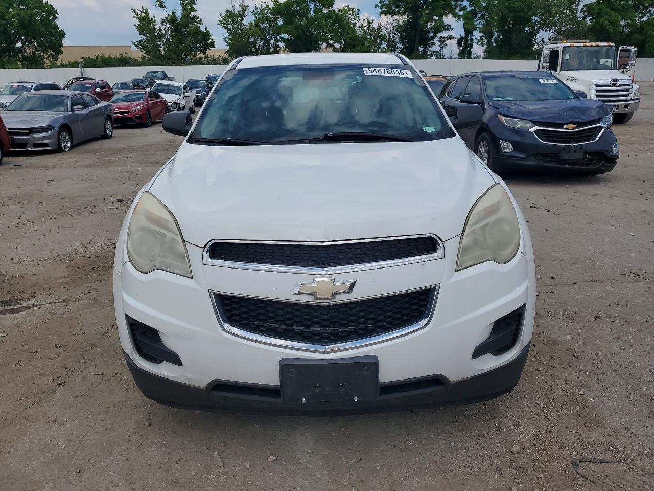 2015 Chevrolet Equinox L White vin: 2GNALLEK5F1164825