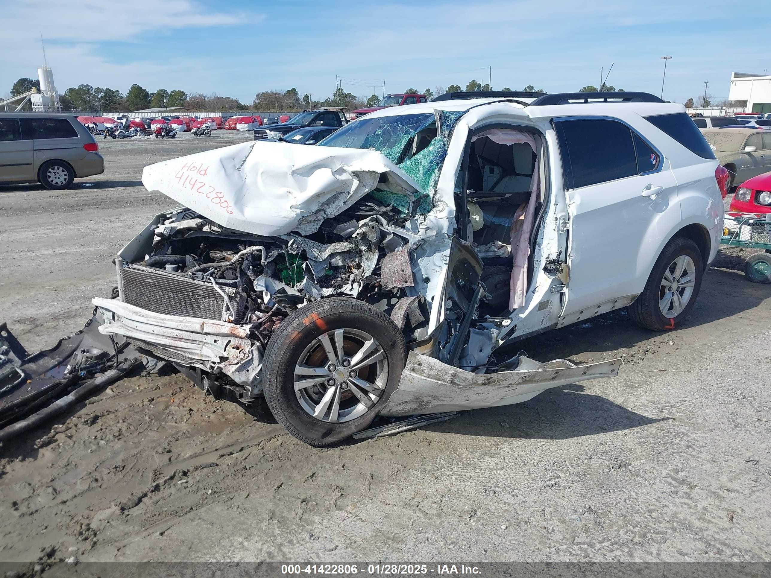 2011 Chevrolet Equinox 2lt White vin: 2GNALPEC1B1203162