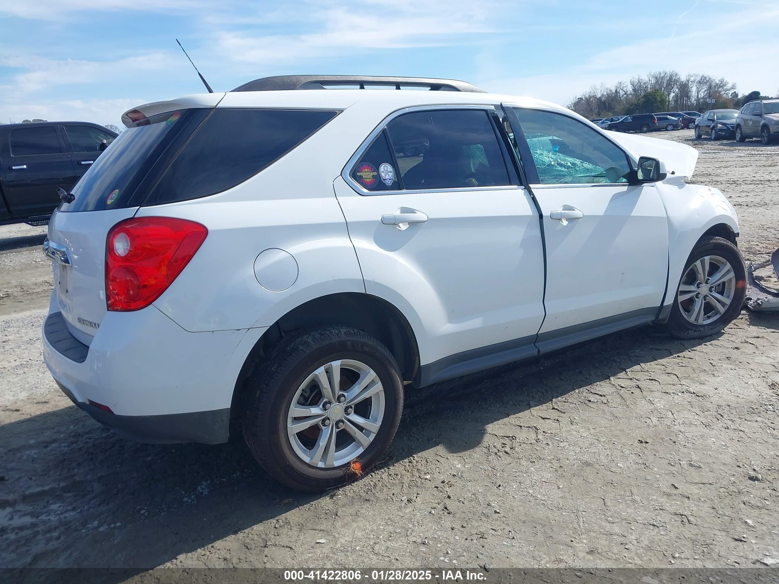 2011 Chevrolet Equinox 2lt White vin: 2GNALPEC1B1203162