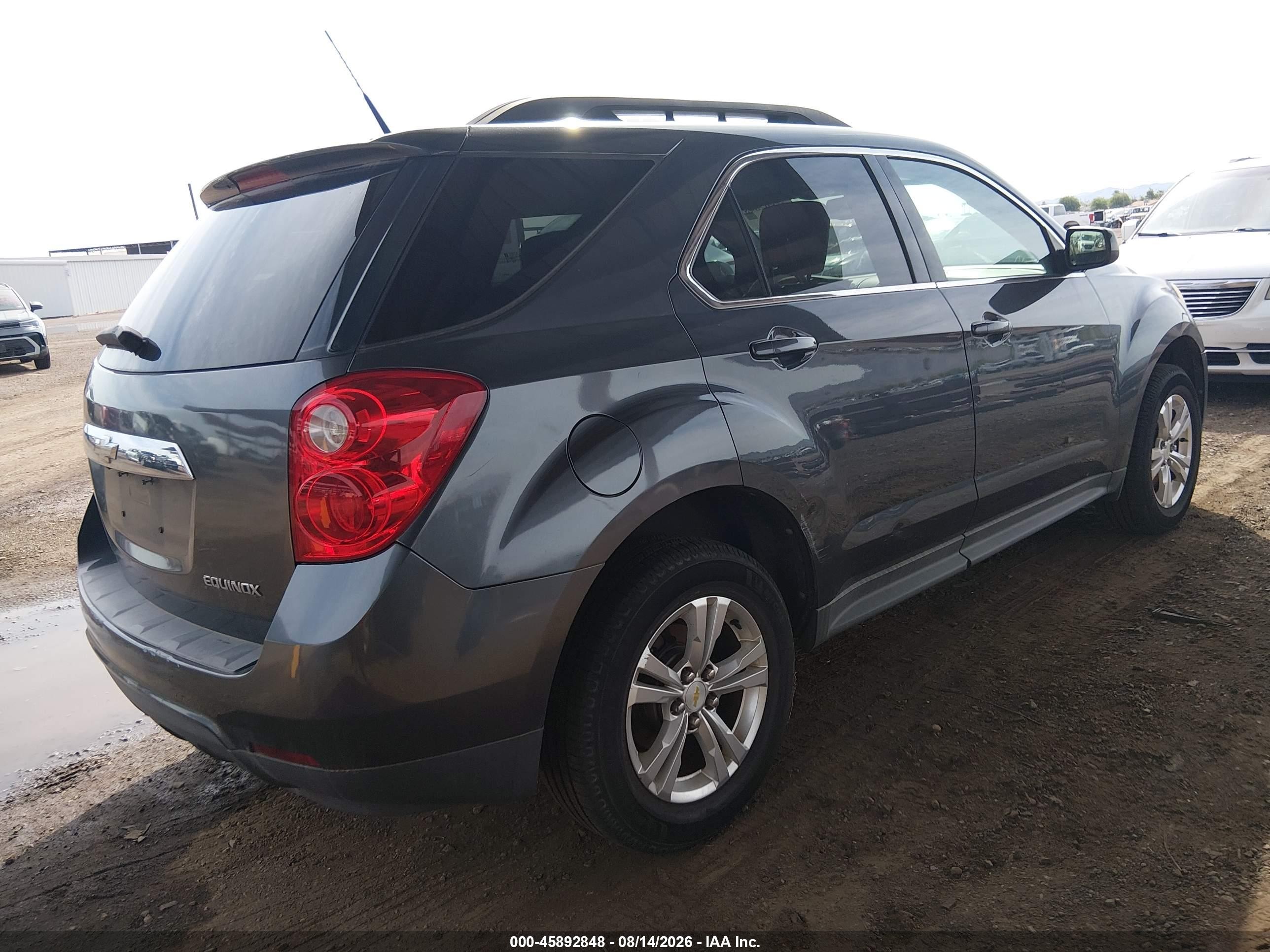 2011 Chevrolet Equinox 2lt Gray vin: 2GNALPEC2B1200061