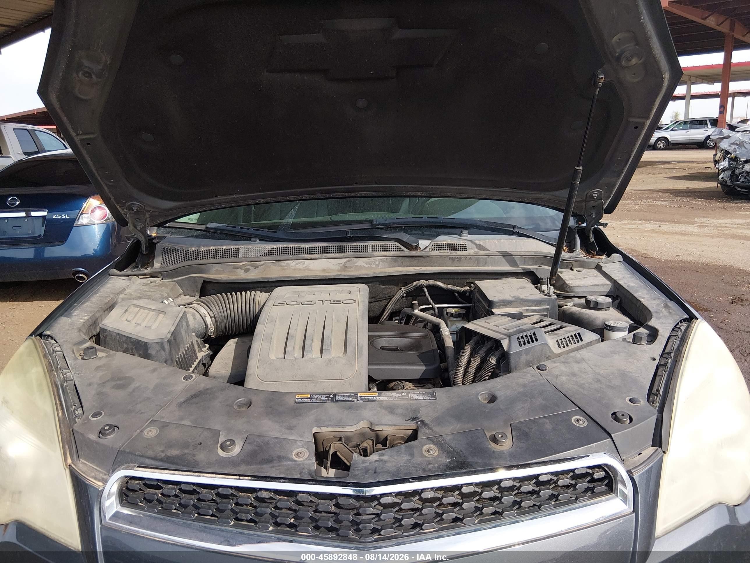 2011 Chevrolet Equinox 2lt Gray vin: 2GNALPEC2B1200061