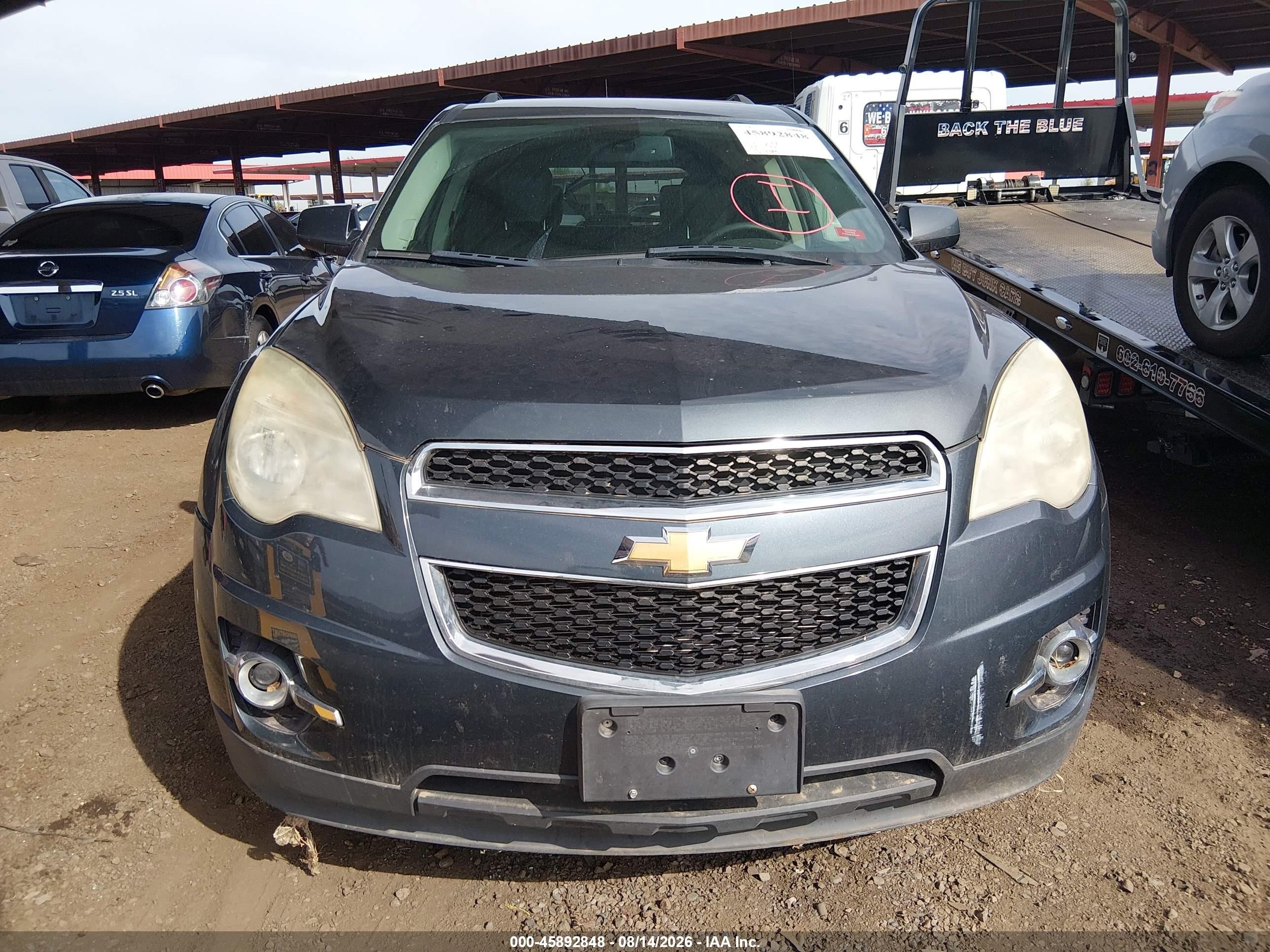 2011 Chevrolet Equinox 2lt Gray vin: 2GNALPEC2B1200061