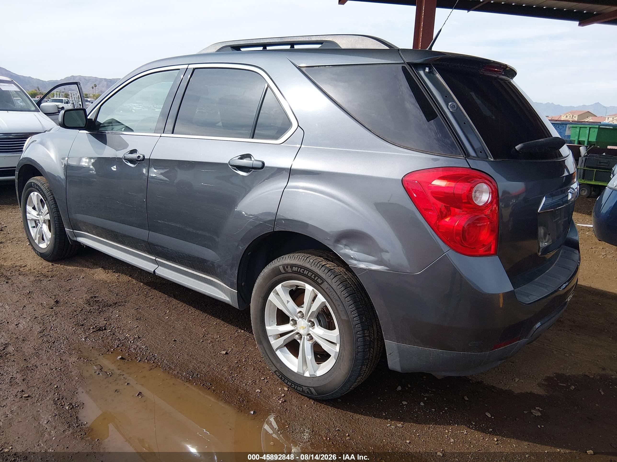 2011 Chevrolet Equinox 2lt Gray vin: 2GNALPEC2B1200061